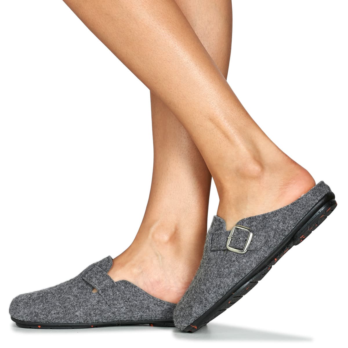 Women's House Slippers Dream in Green Gray
