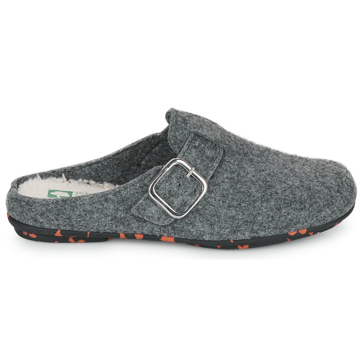 Men's House Slippers Dream in Green Gray