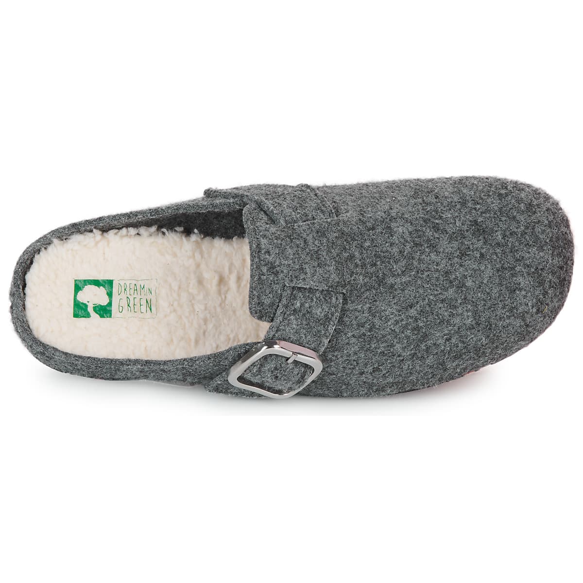Men's House Slippers Dream in Green Gray