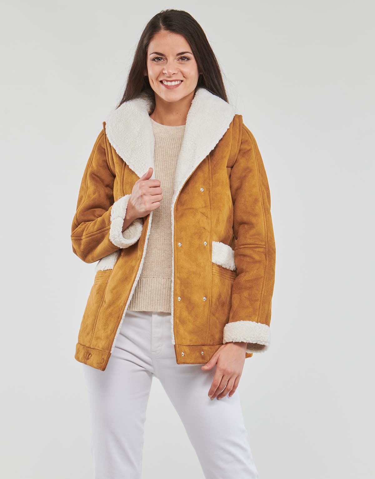 Women's Coats Betty London Brown