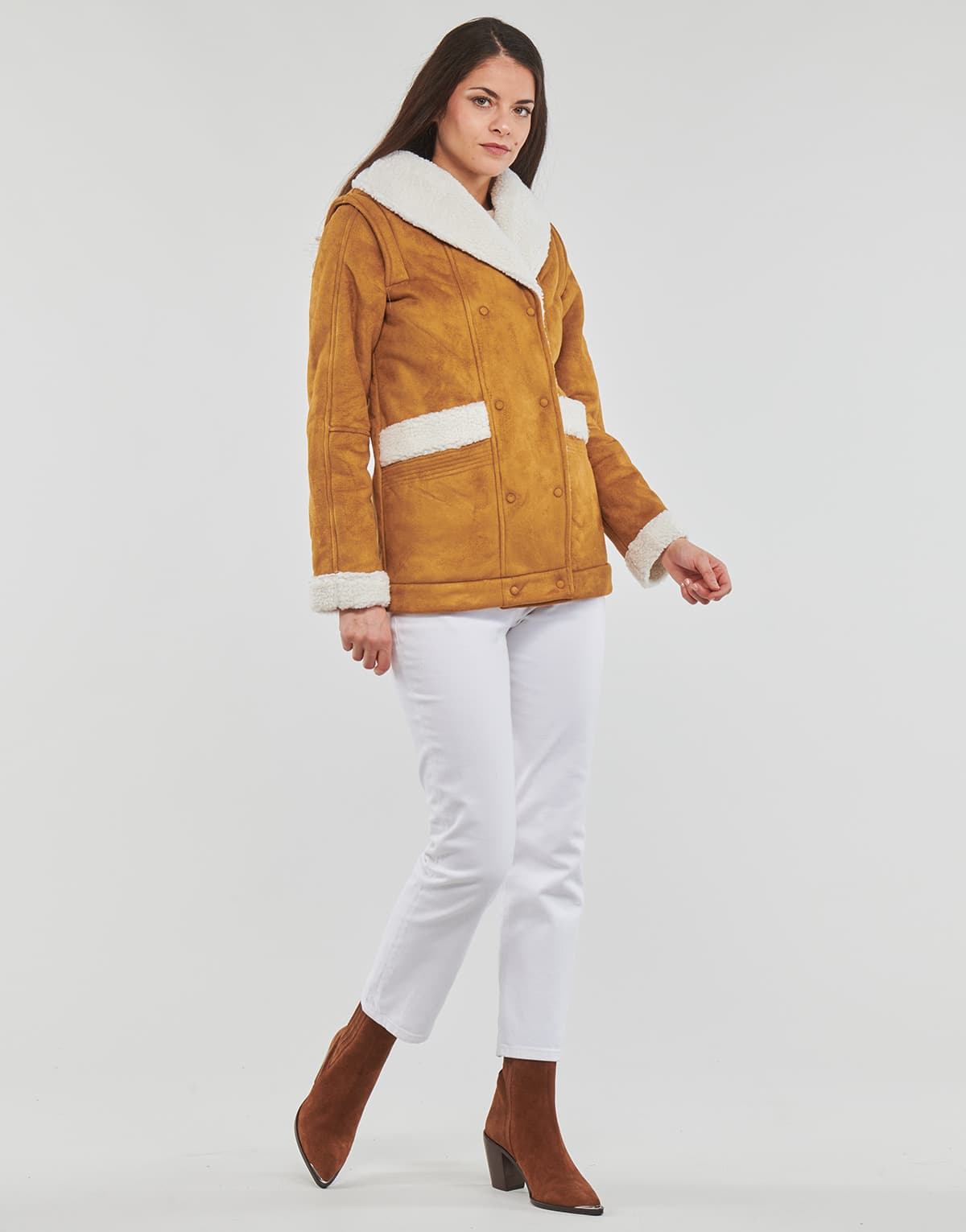 Women's Coats Betty London Brown