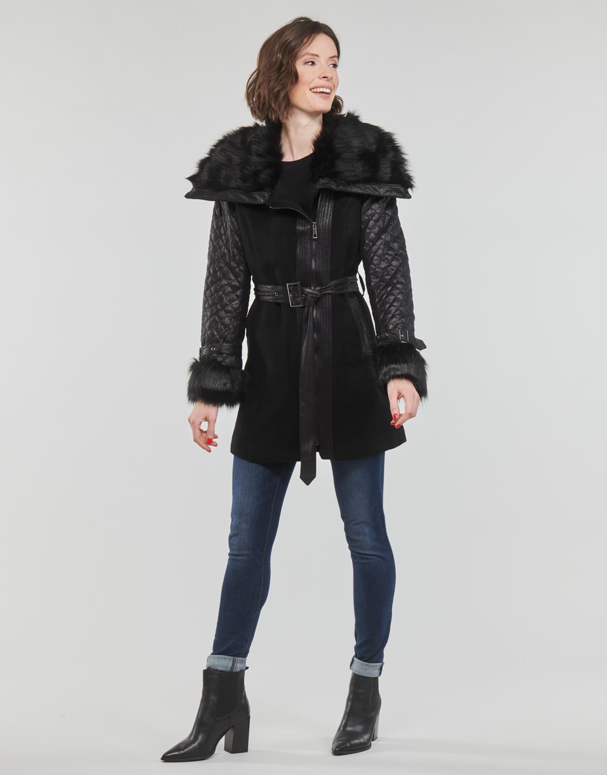 Women's Coats Moony Mood Black