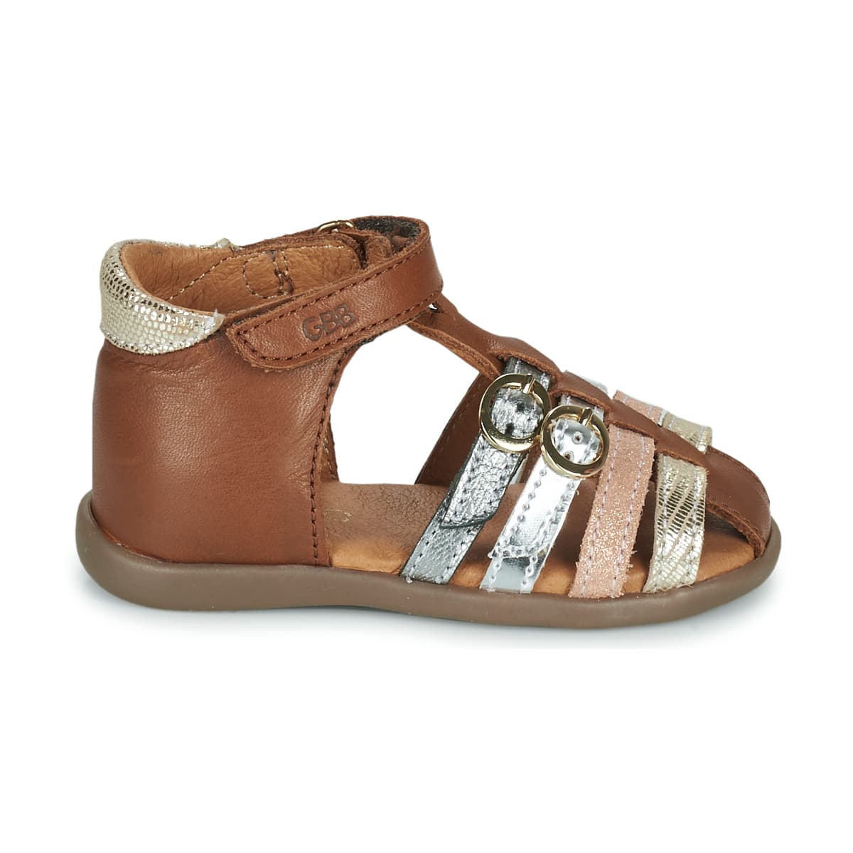 Girls' Sandals GBB Brown