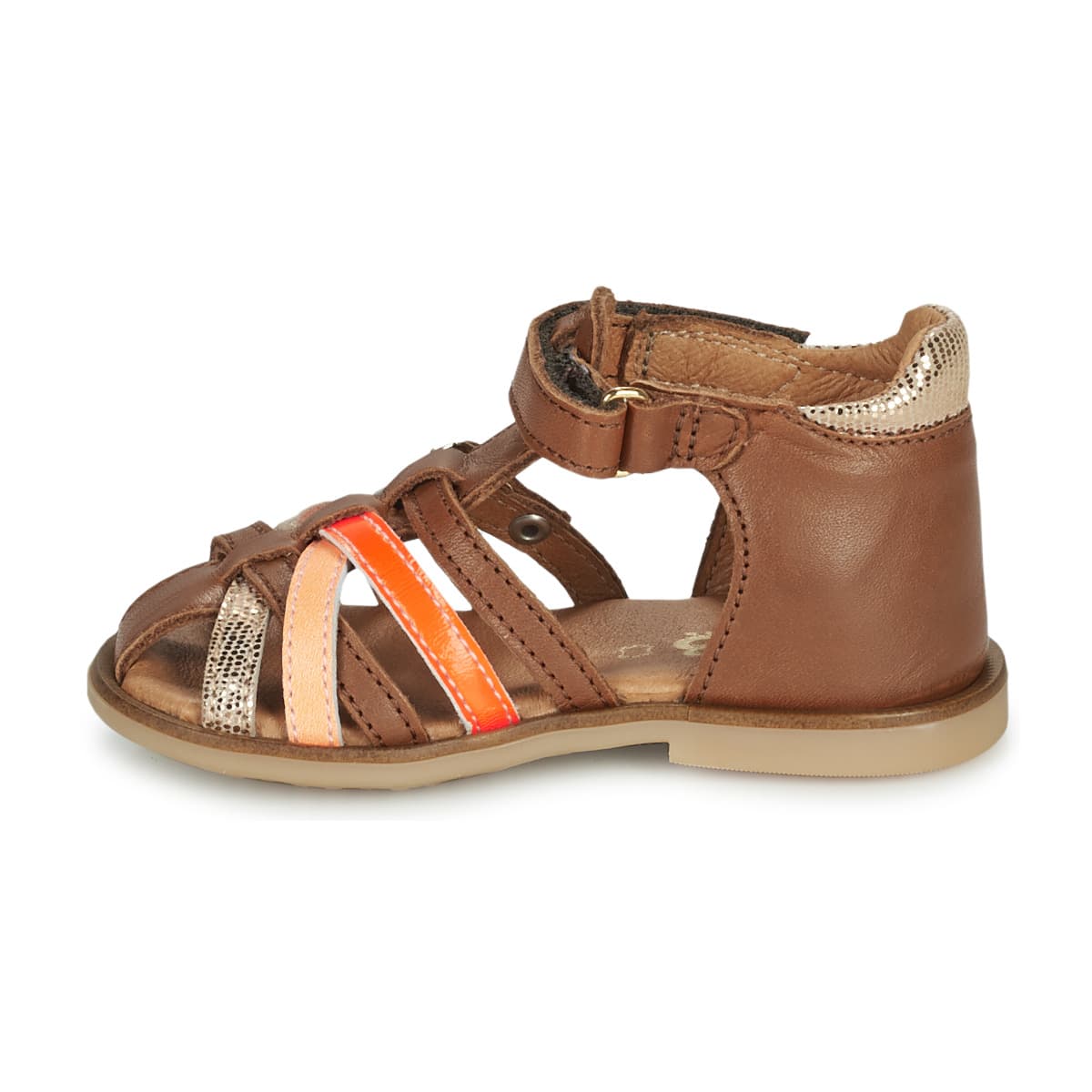 Girls' Sandals GBB Brown