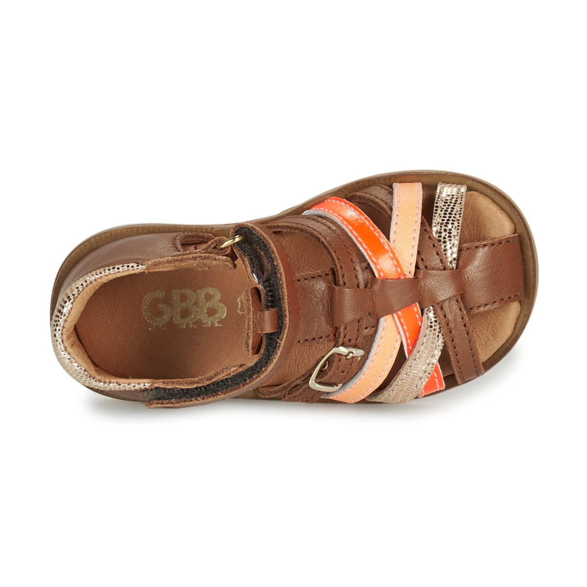 Girls' Sandals GBB Brown
