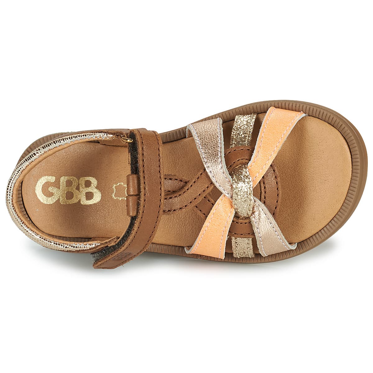 Girls' Sandals GBB Brown