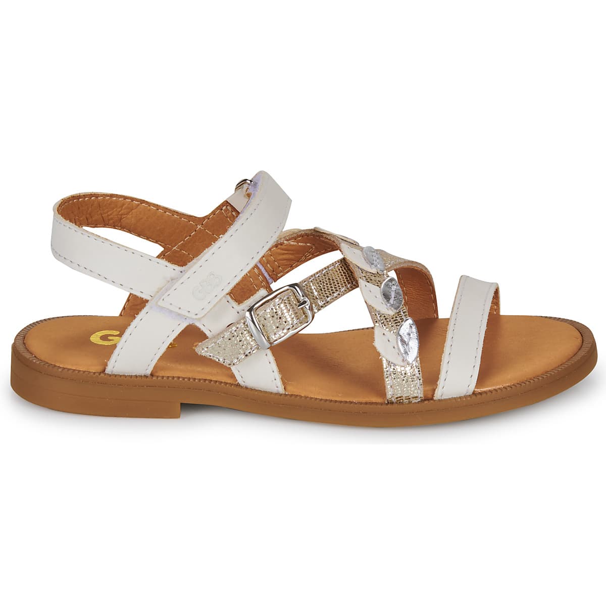 Girls' Sandals GBB White