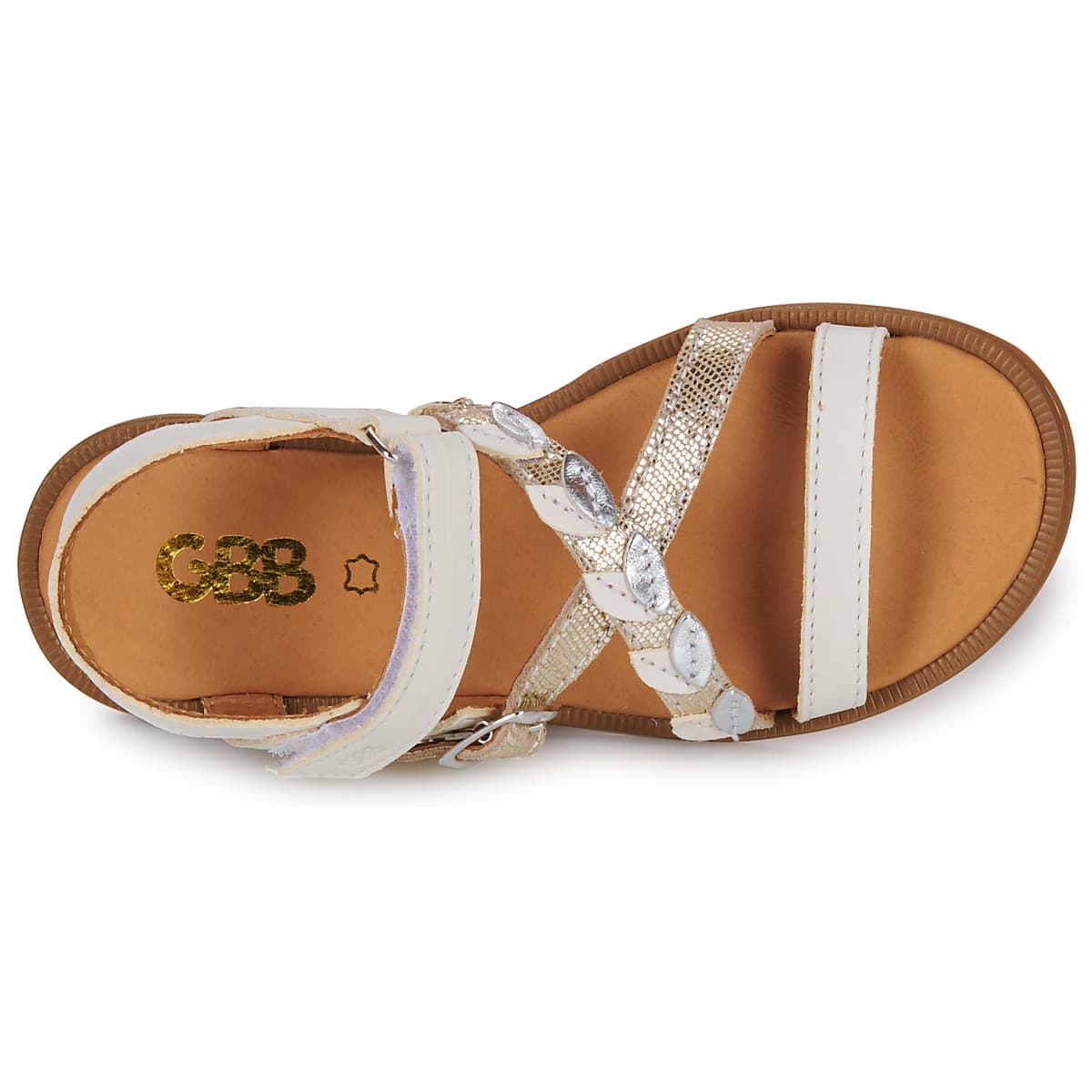 Girls' Sandals GBB White