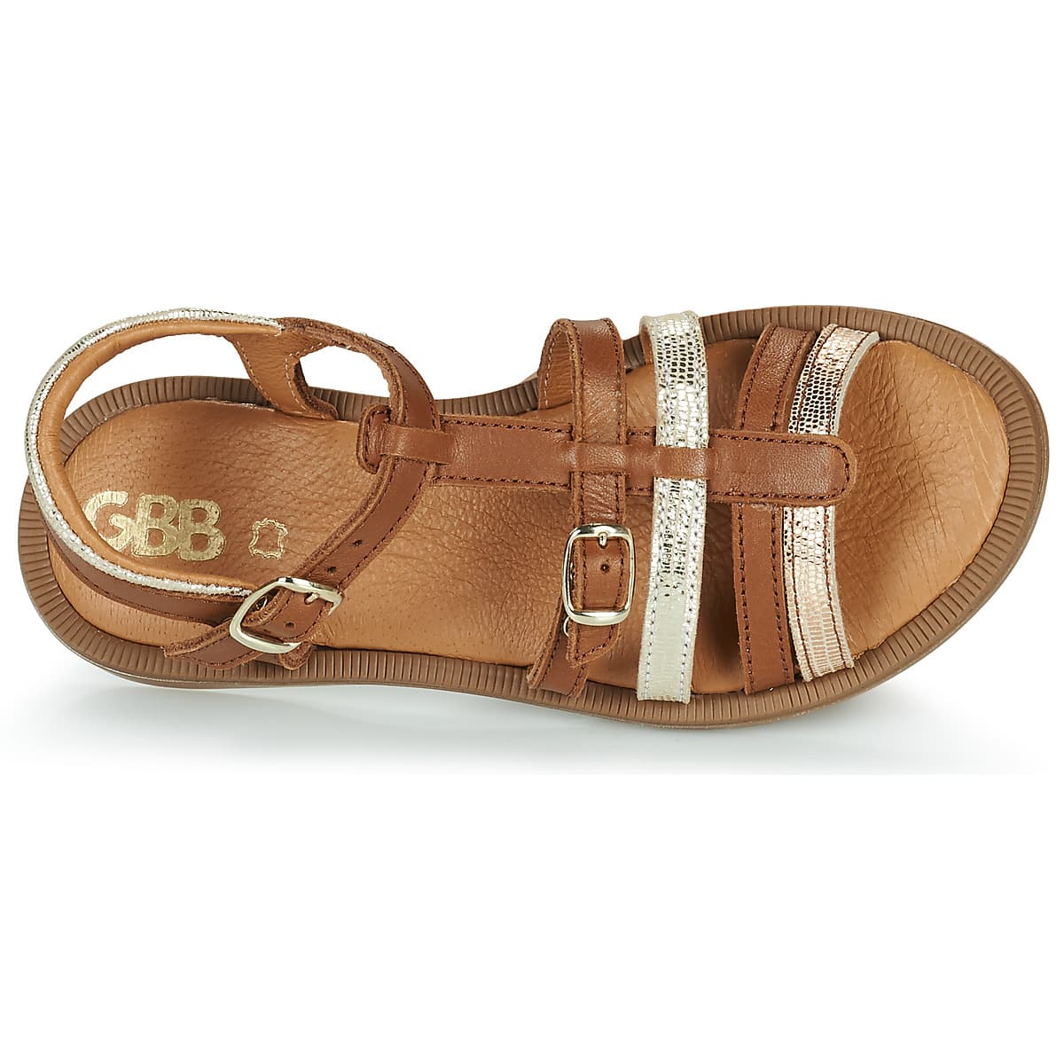 Girls' Sandals GBB Brown