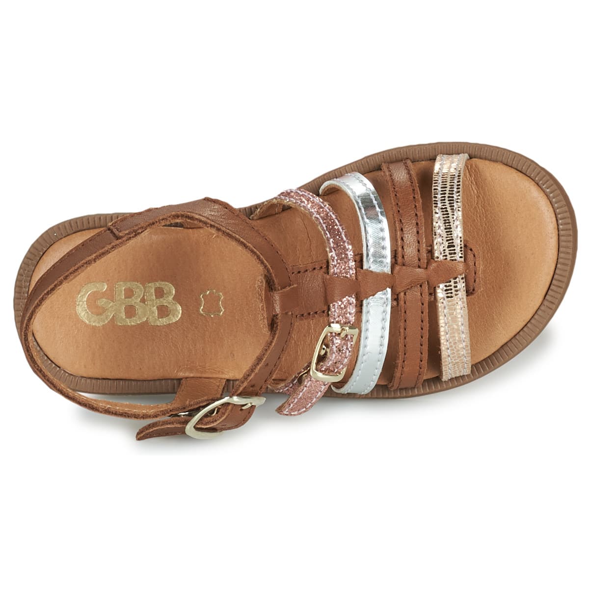 Girls' Sandals GBB Brown