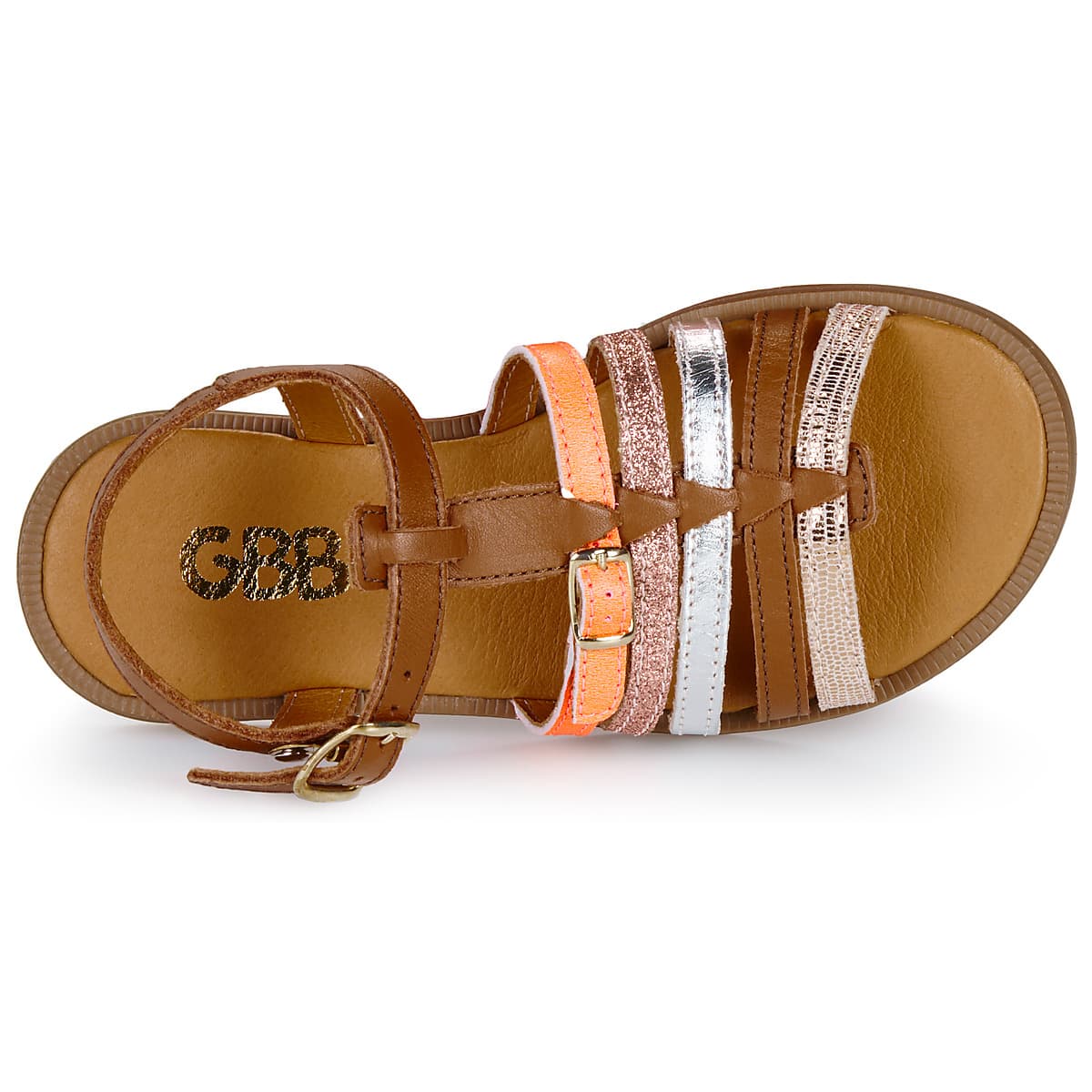 Girls' Sandals GBB Brown