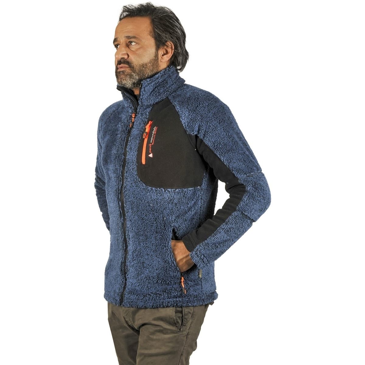 Men's Sweatshirts Peak Mountain Blue