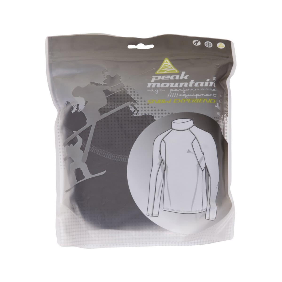 Boys' T-Shirts Peak Mountain Gray