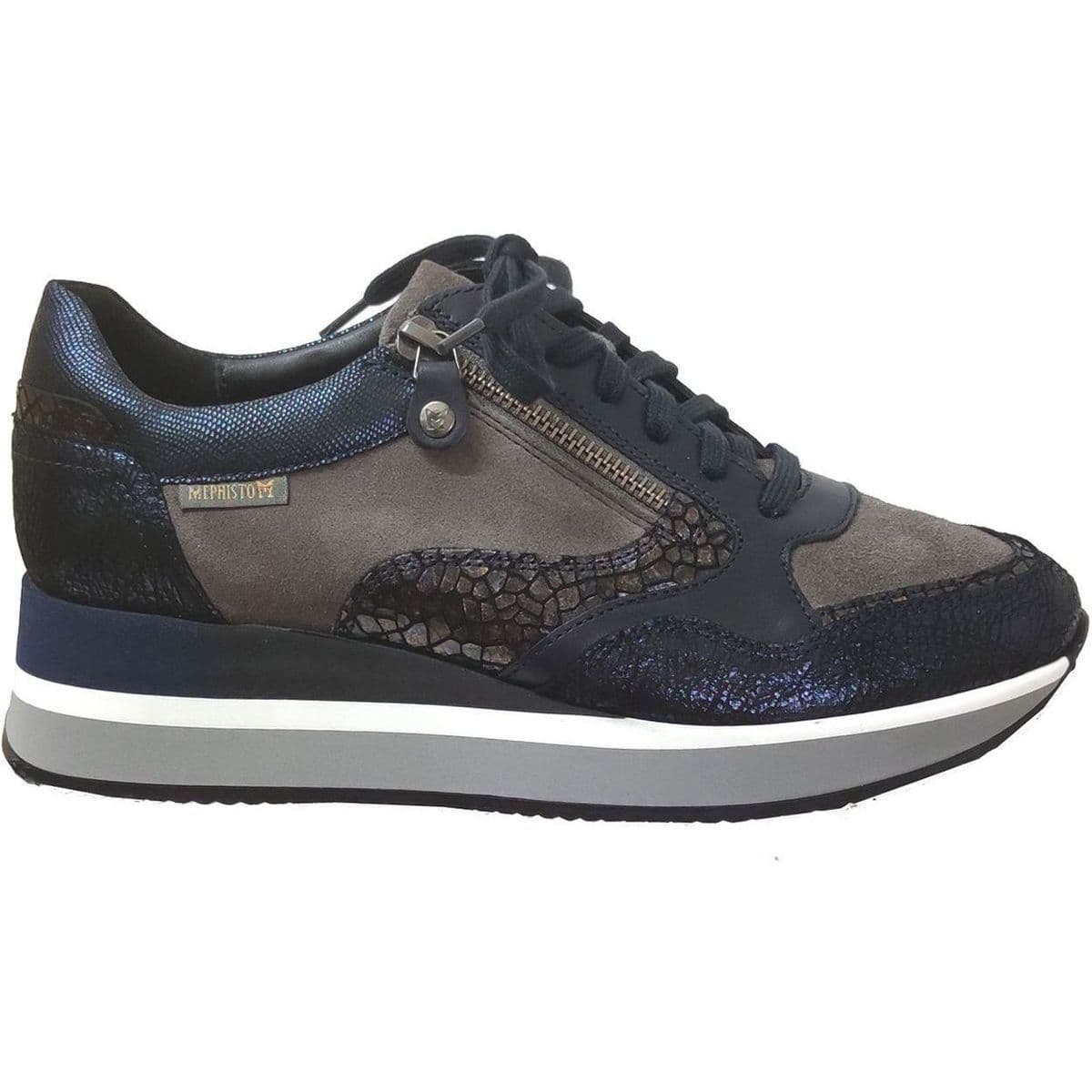 Women's Sneakers Mephisto Blue