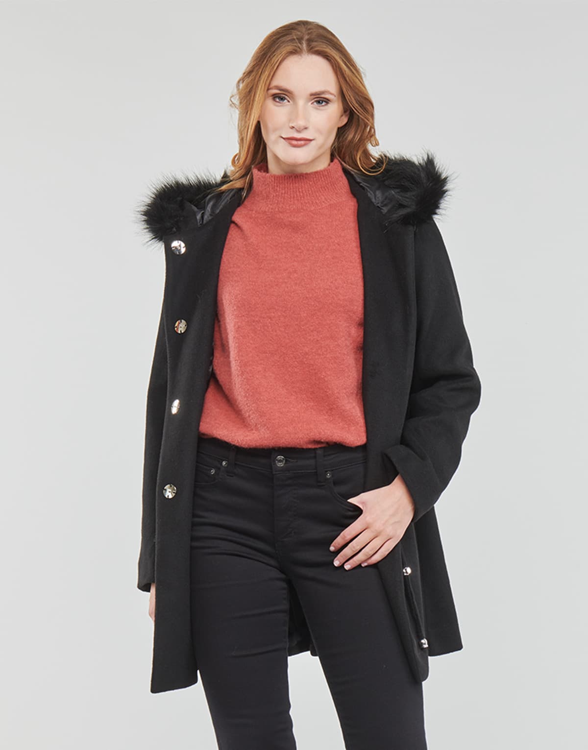 Women's Coats Betty London Black
