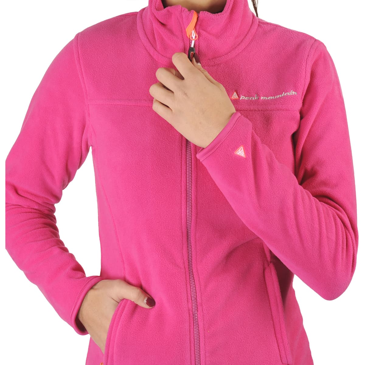 Women's Sweatshirts Peak Mountain Pink