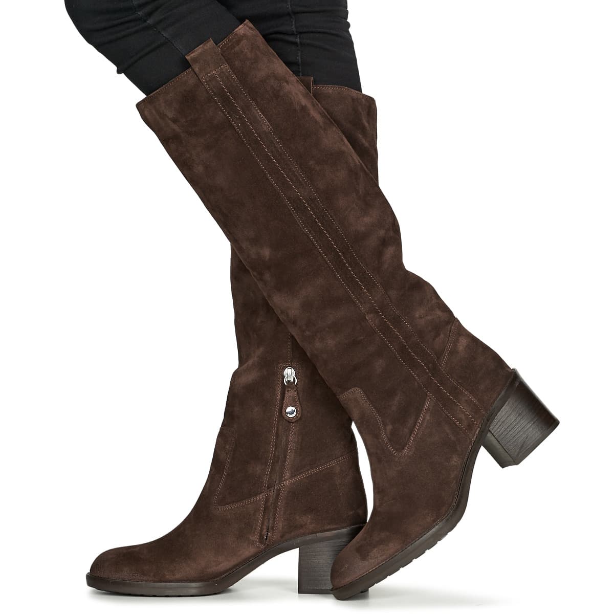Women's Boots Geox Brown