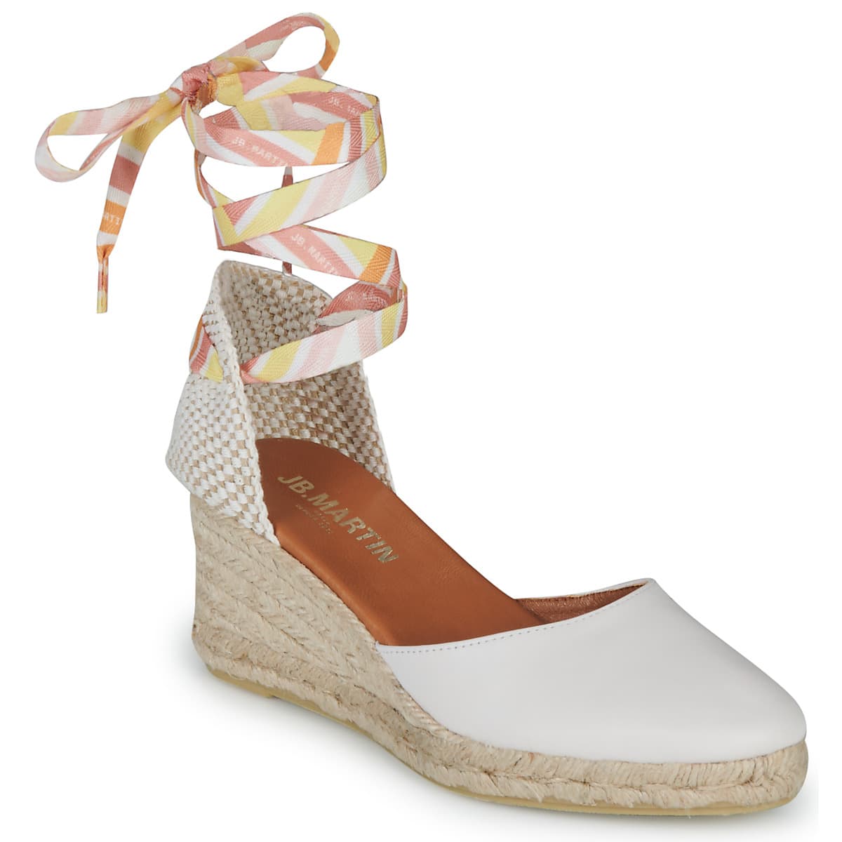Women's Espadrilles JB Martin White