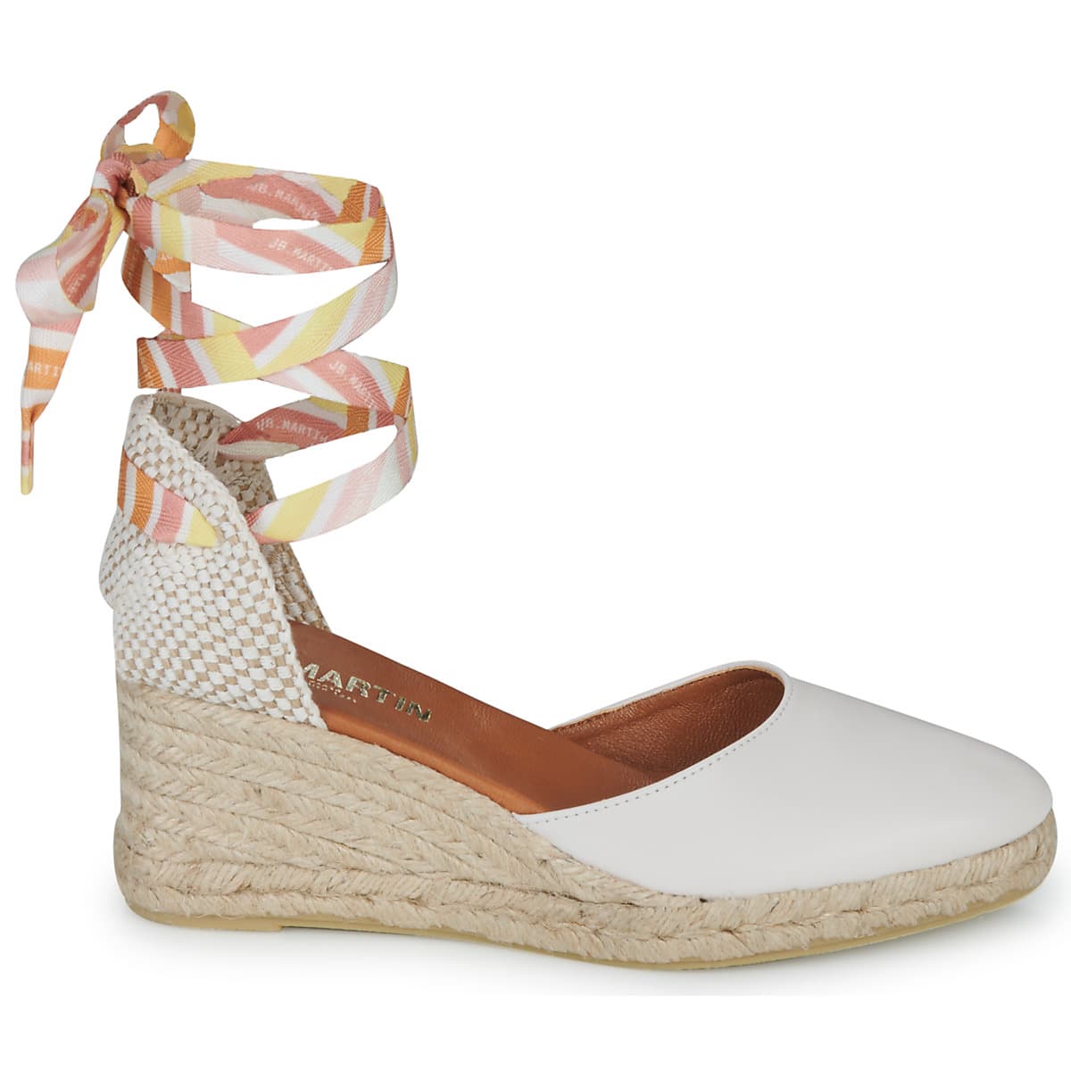 Women's Espadrilles JB Martin White