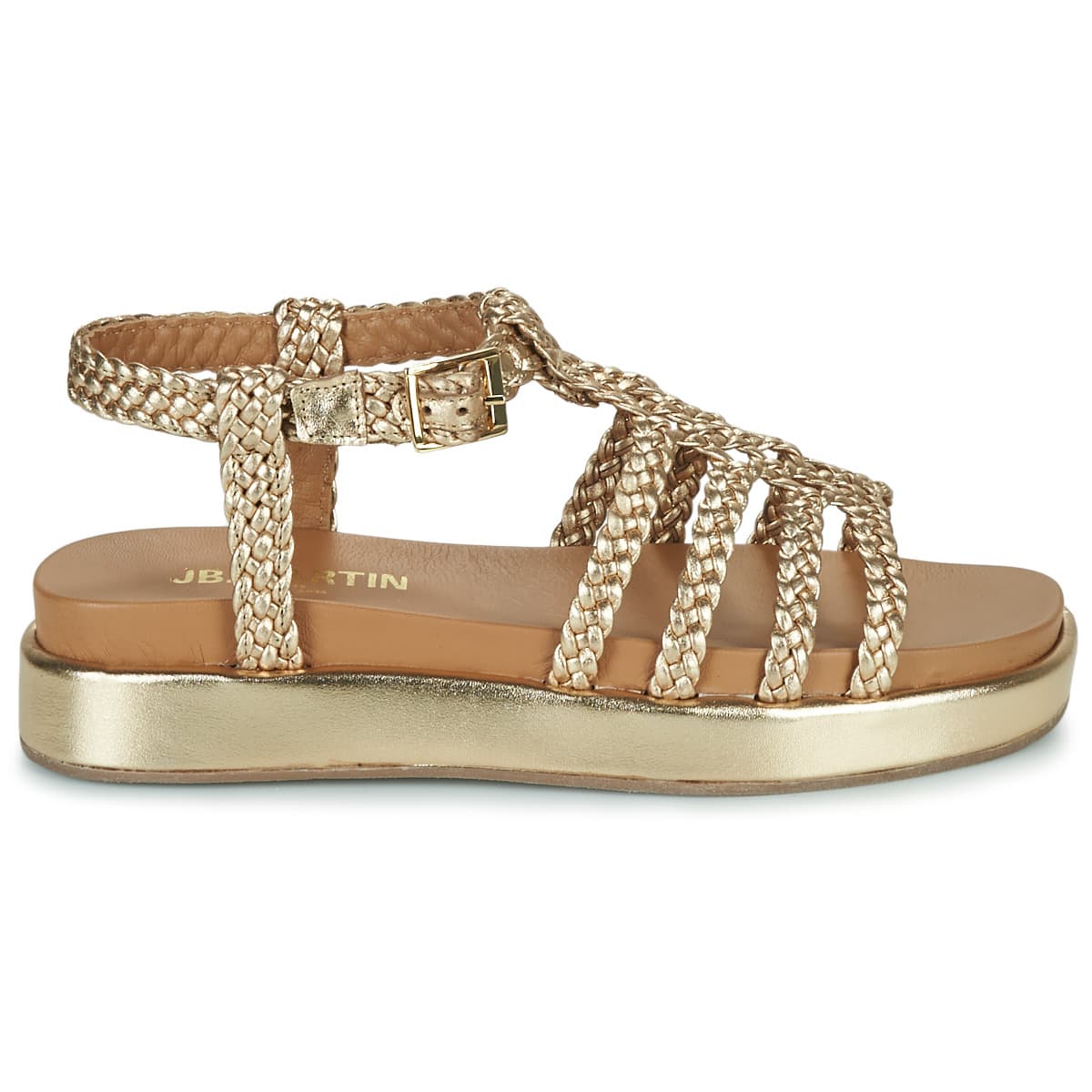 Women's Platforms JB Martin Gold