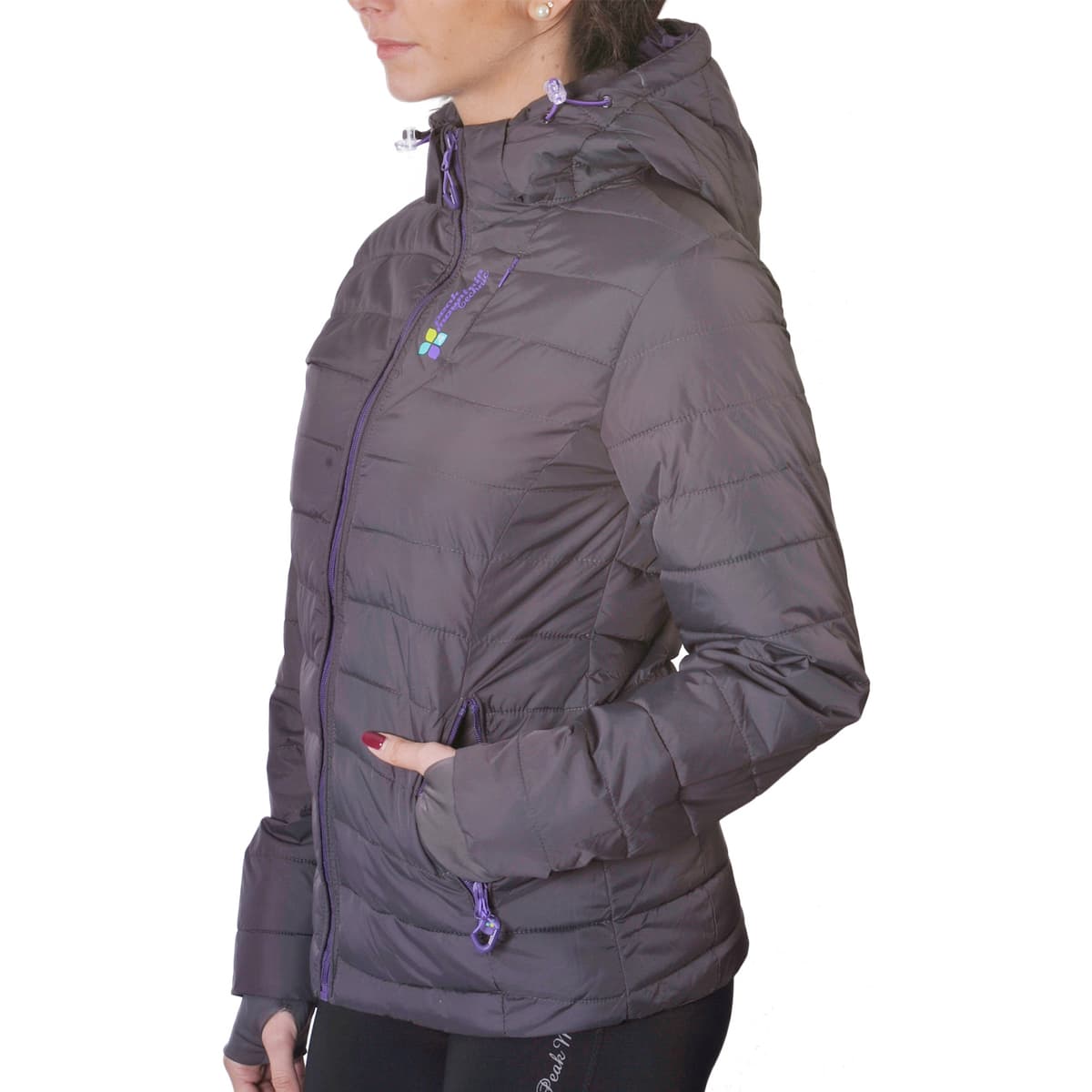 Women's Jackets Peak Mountain Gray