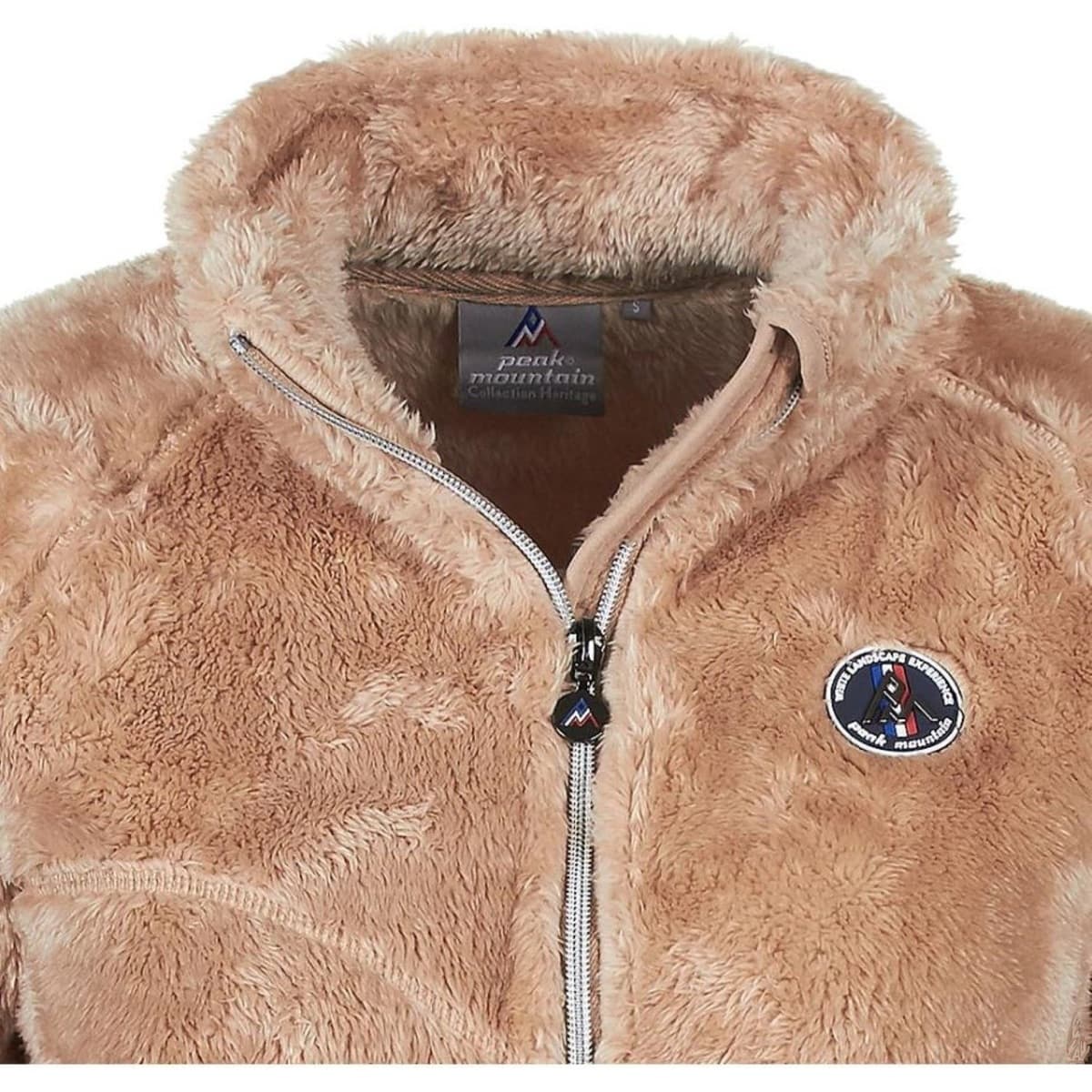 Women's Sweatshirts Peak Mountain Brown