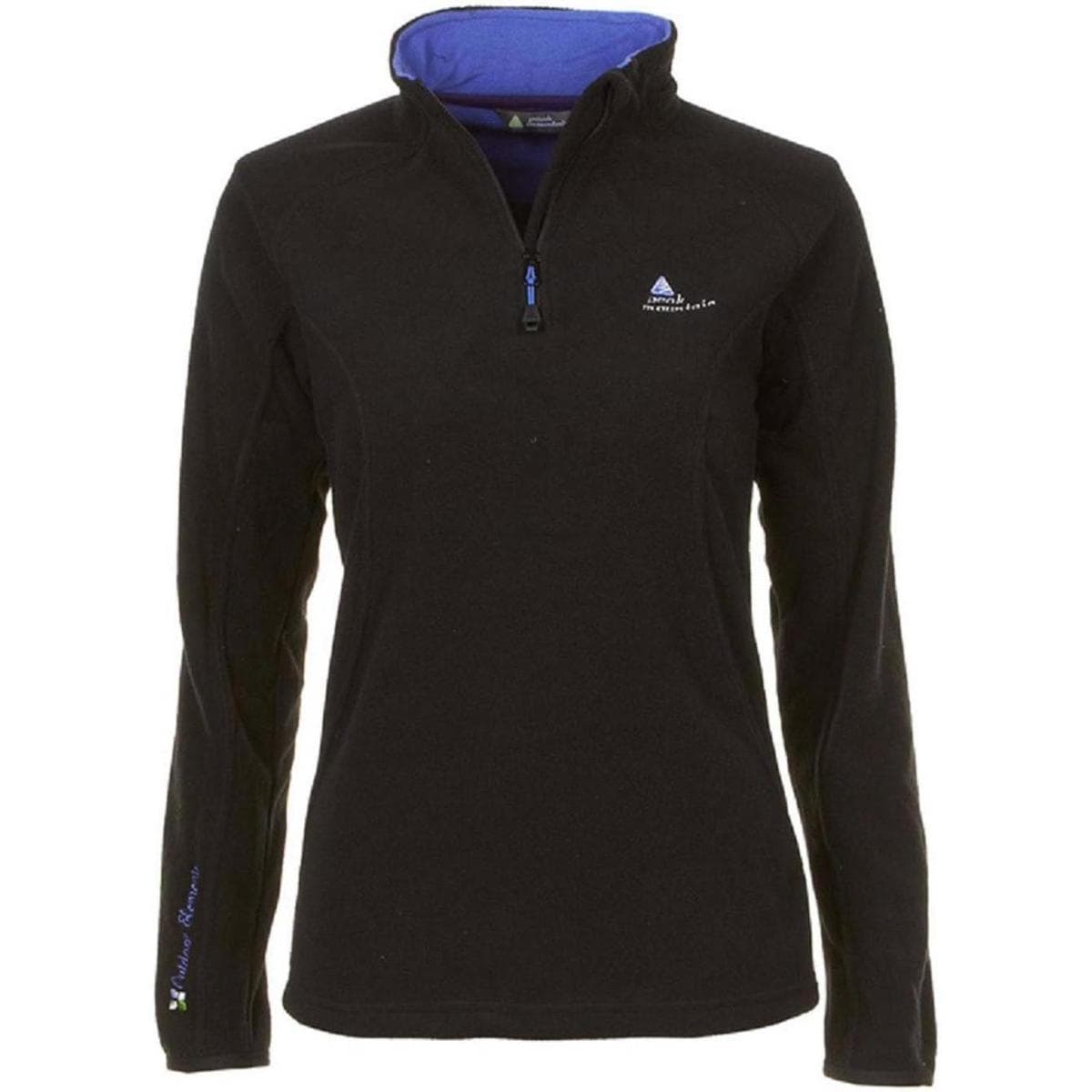 Women's Sweatshirts Peak Mountain Black