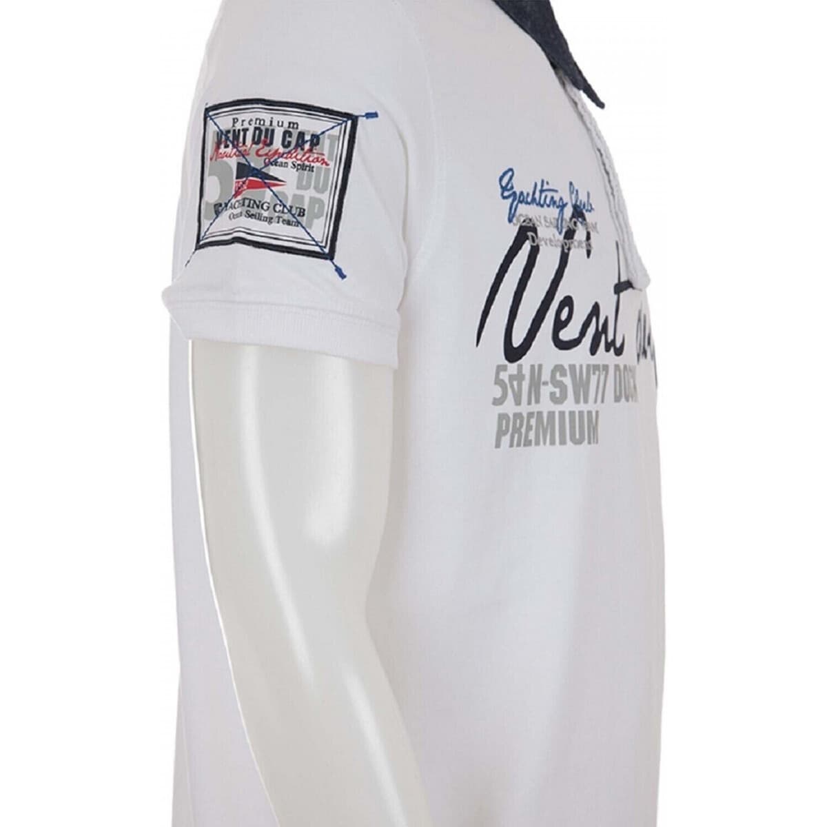 Boys' Polo Shirts Vent Du Cap White