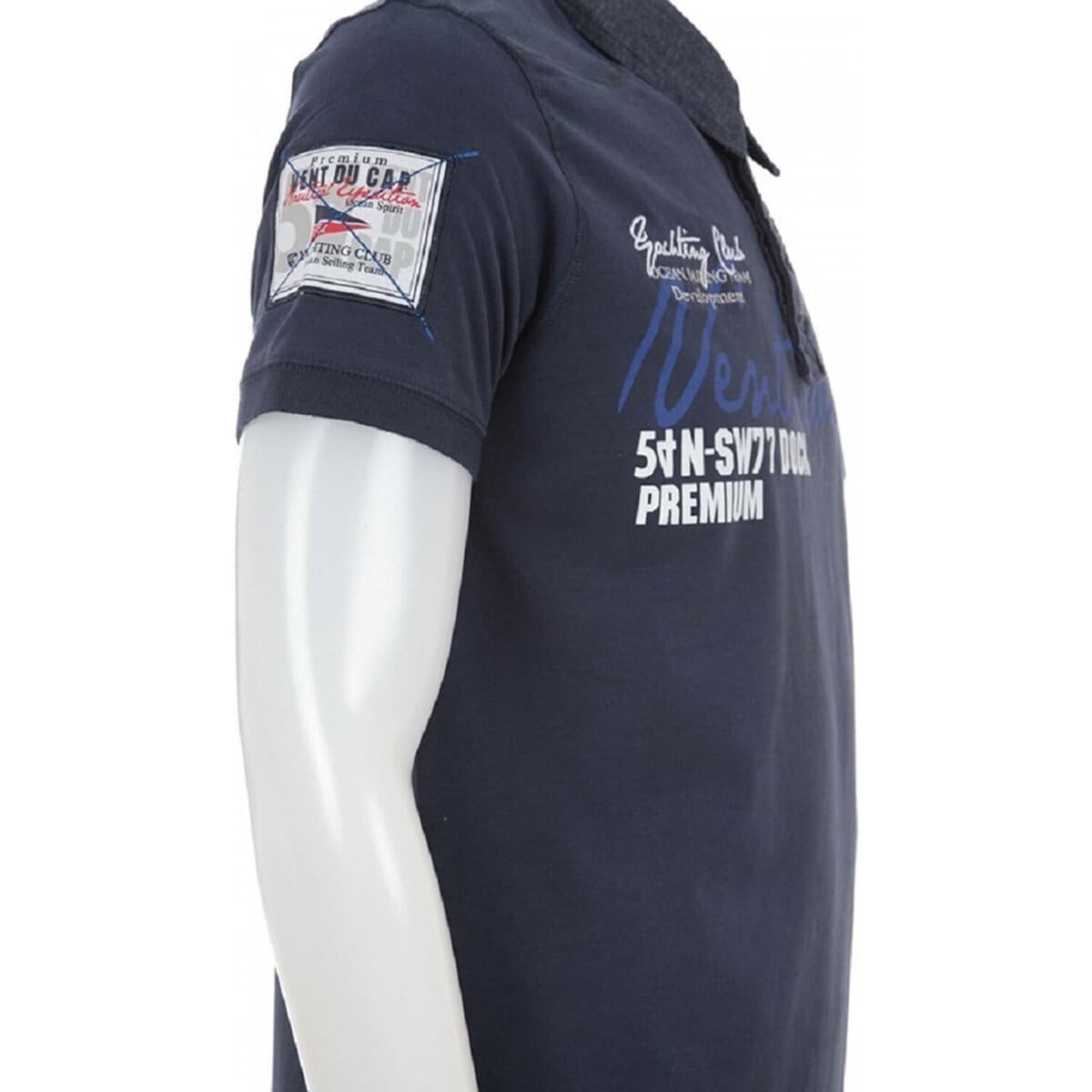 Boys' Polo Shirts Vent Du Cap Blue