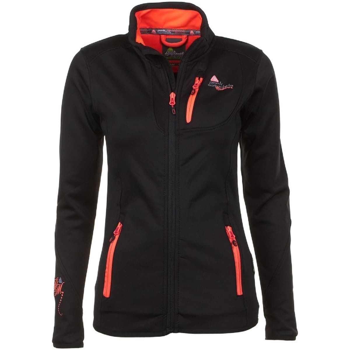 Women's Sweatshirts Peak Mountain Black