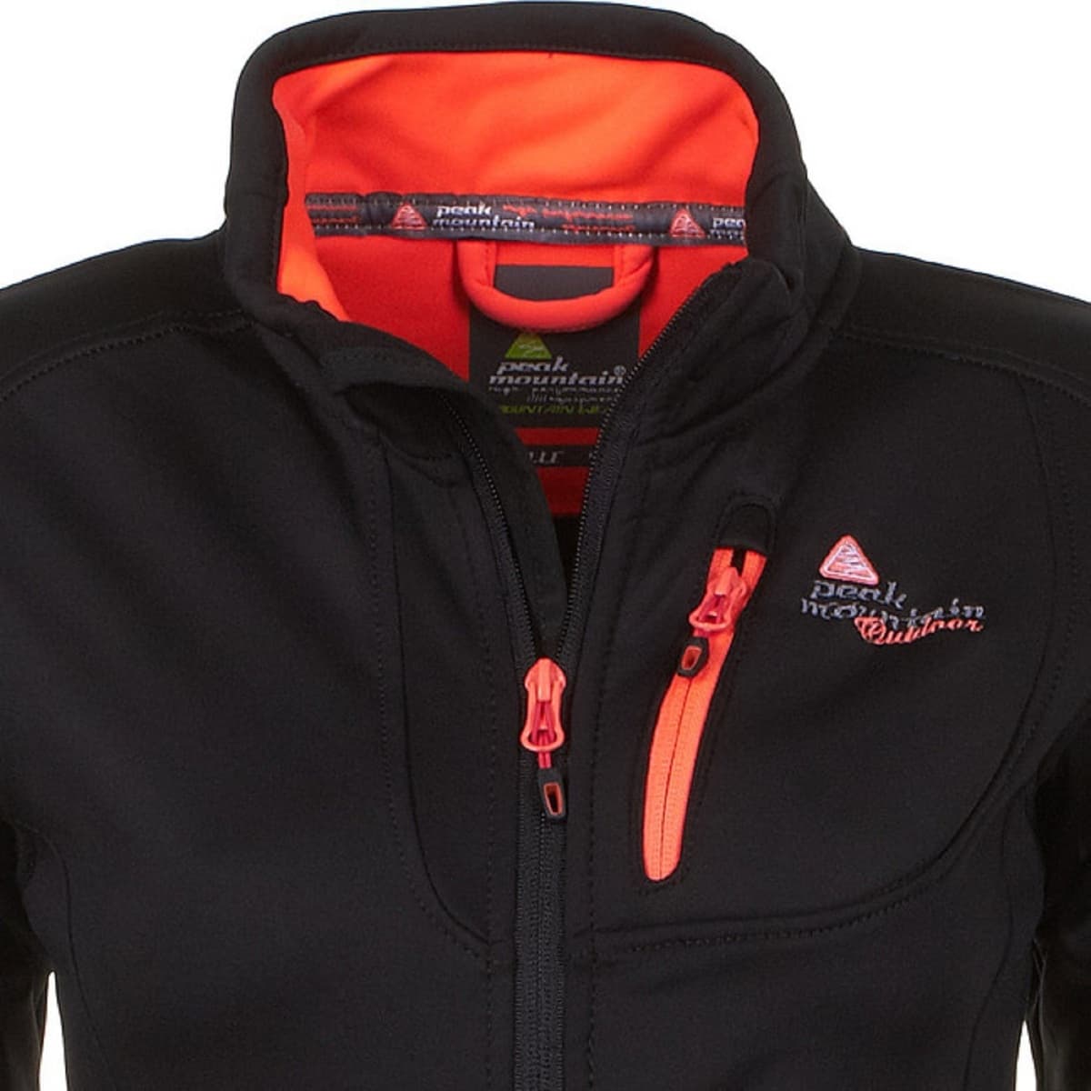 Women's Sweatshirts Peak Mountain Black