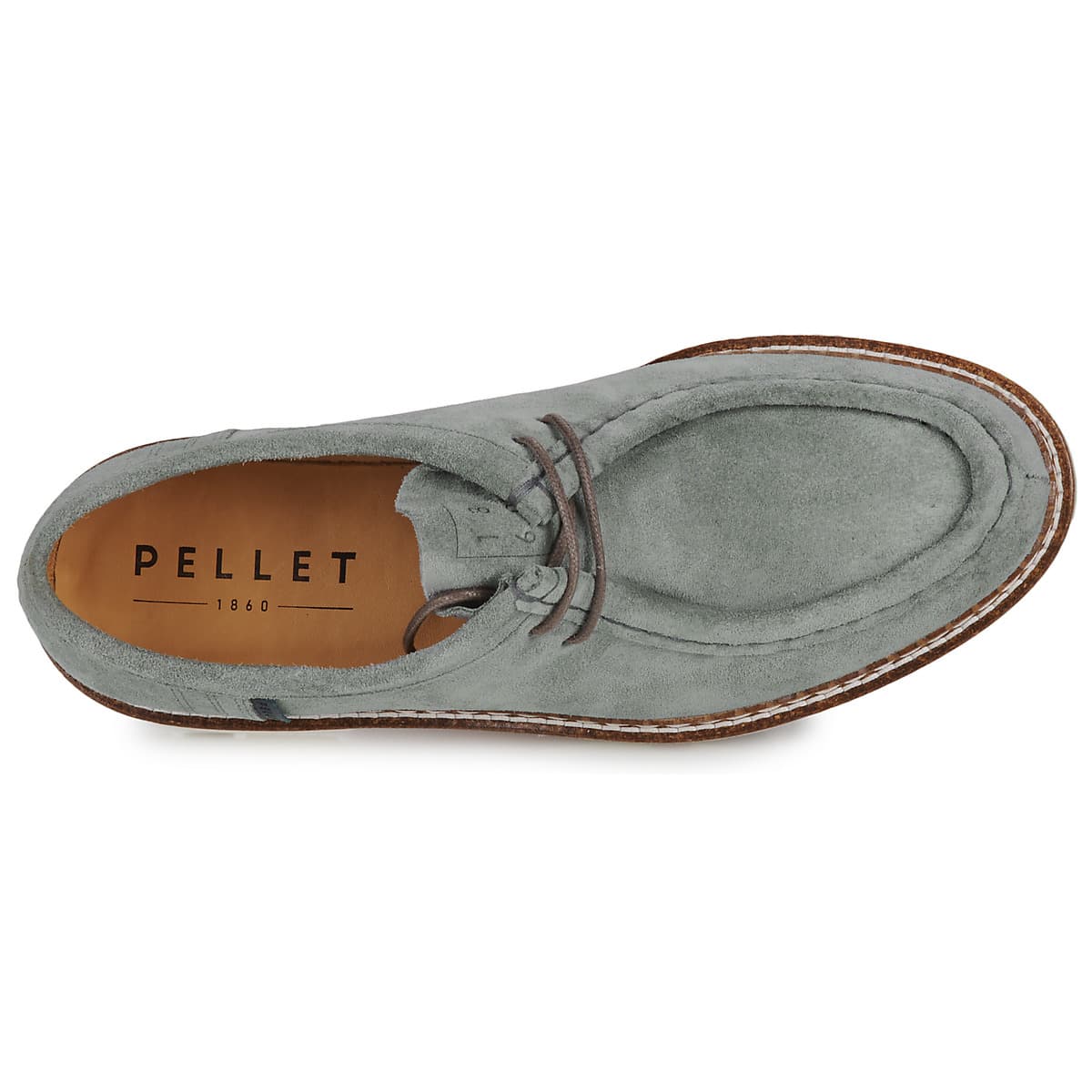 Men's Derby Shoes Pellet Gray