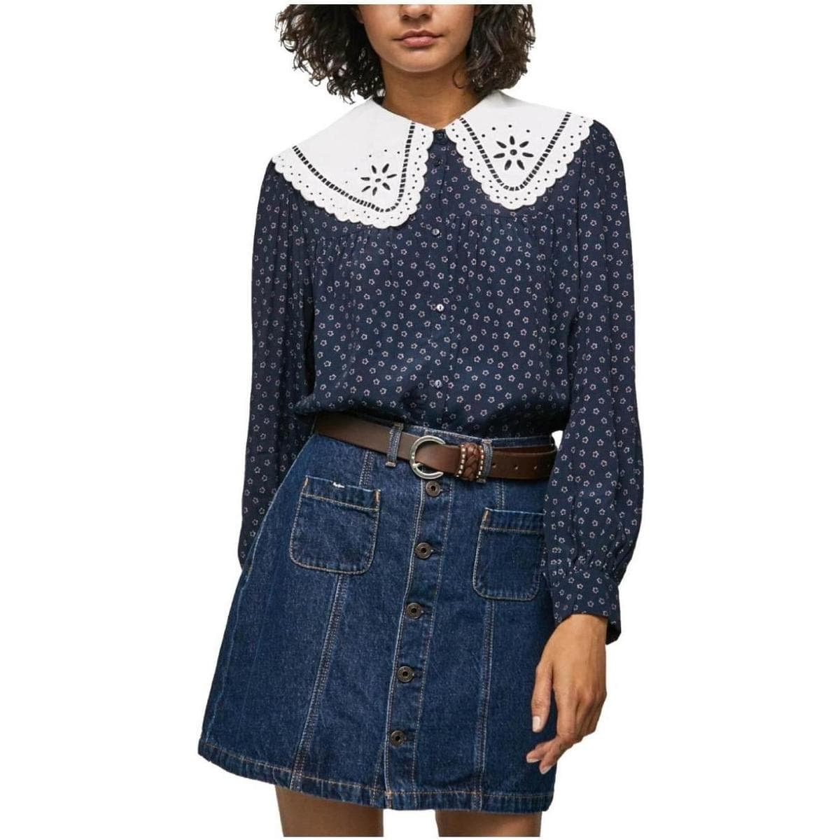 Women's T-Shirts Pepe Jeans Blue