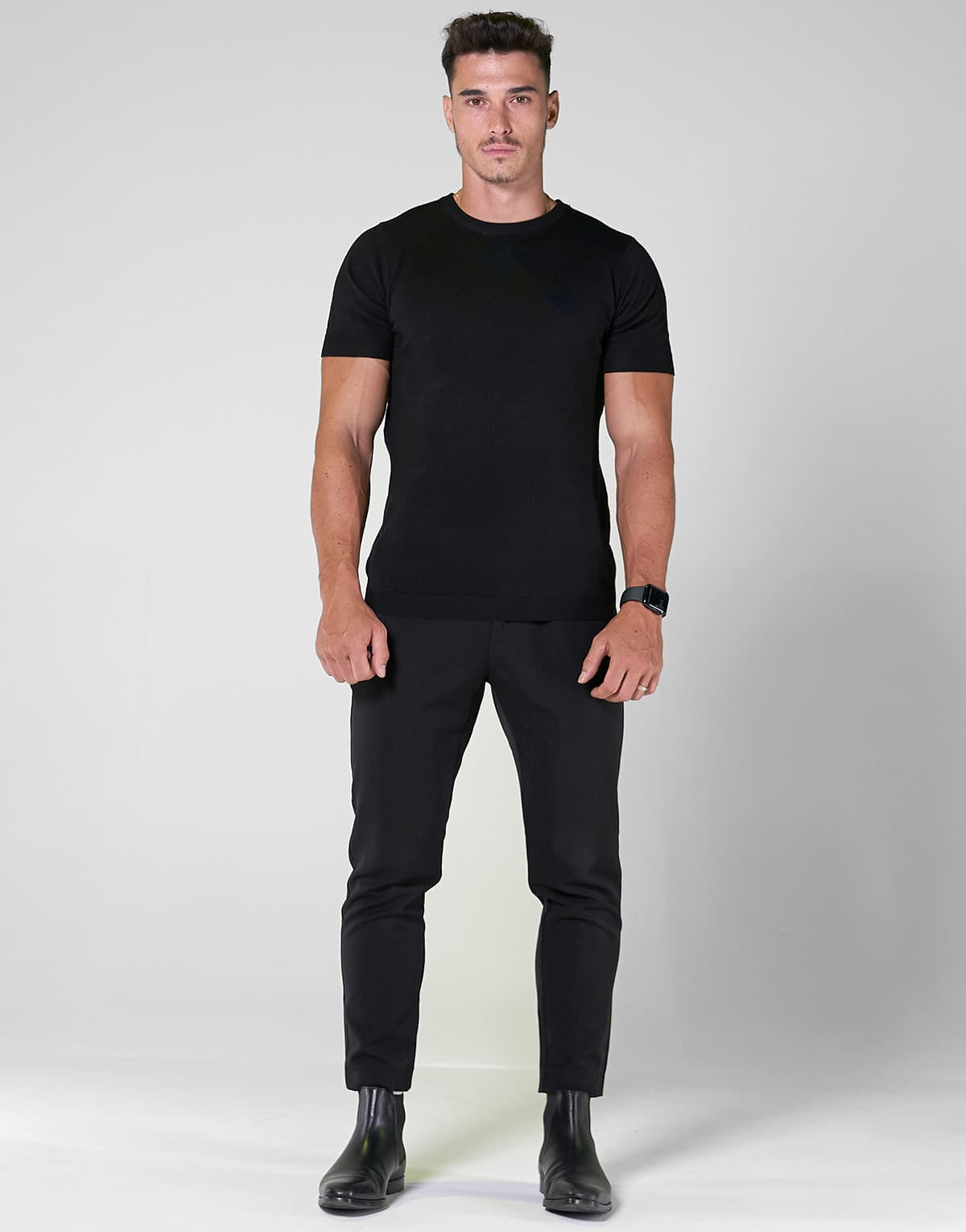 Men's T-Shirts THEAD. Black