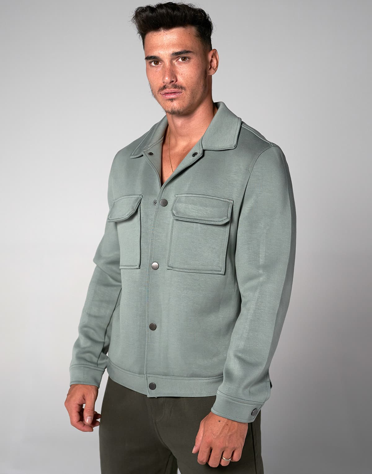 Men's Blazers THEAD. Green