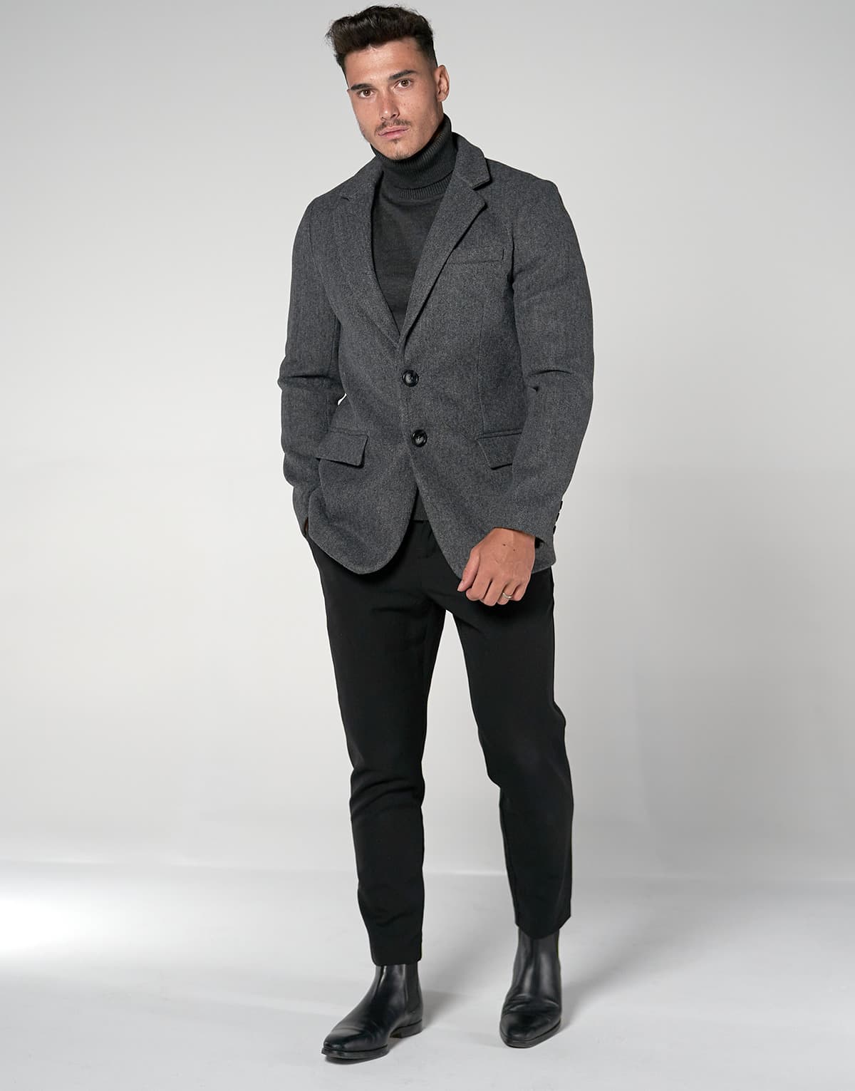 Men's Coats THEAD. Gray