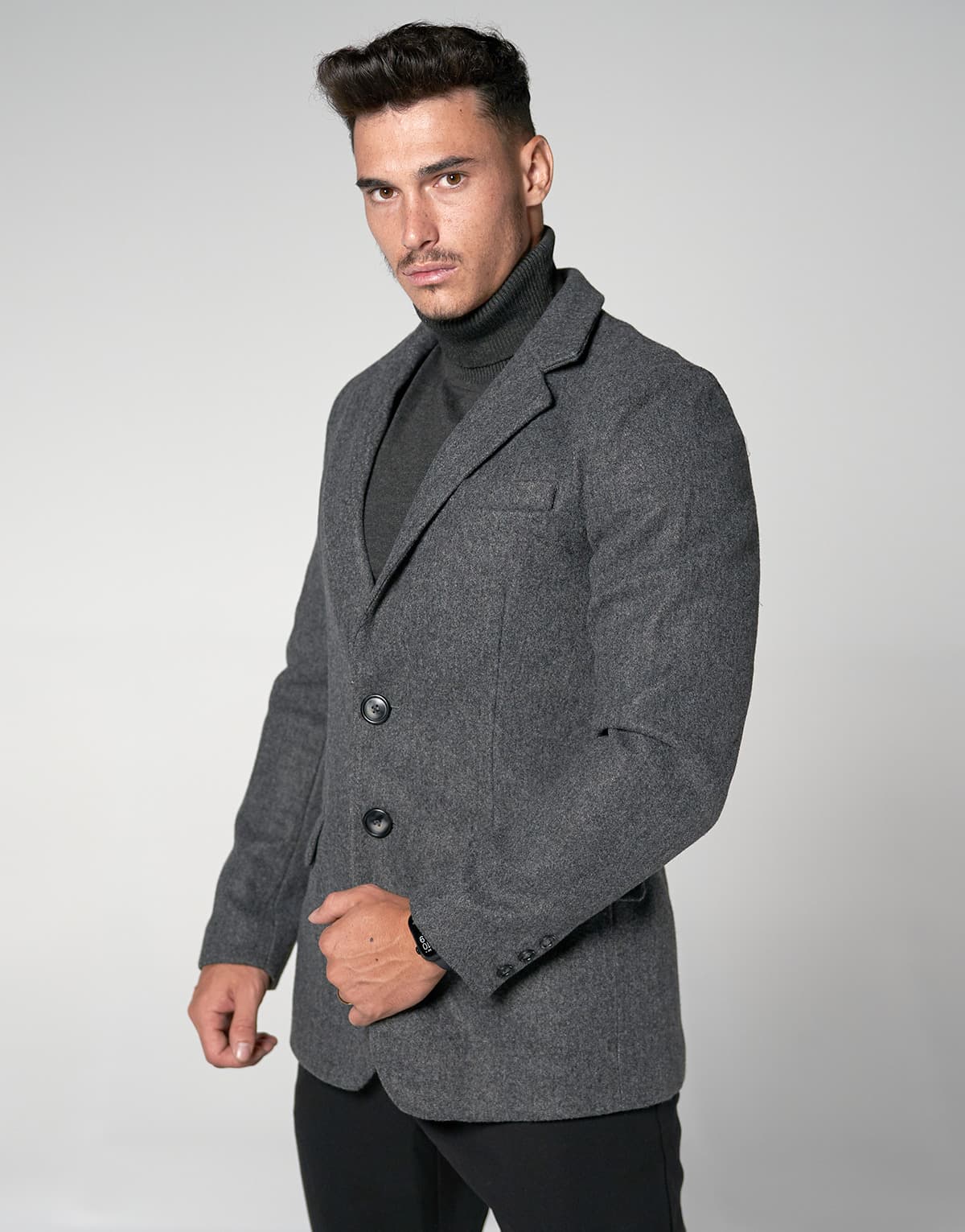 Men's Coats THEAD. Gray