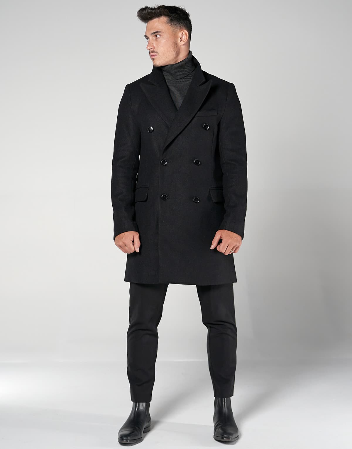 Men's Coats THEAD. Black