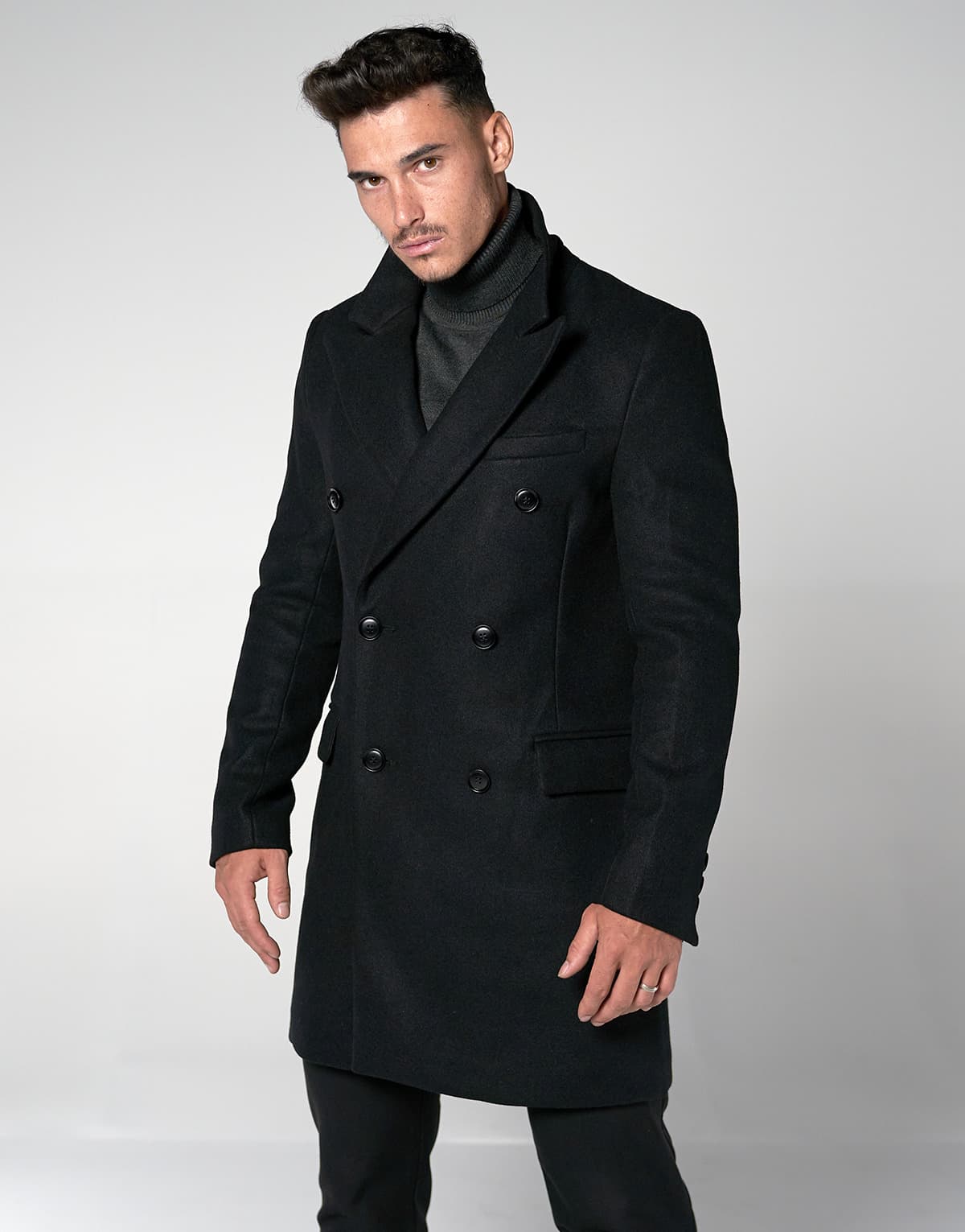 Men's Coats THEAD. Black