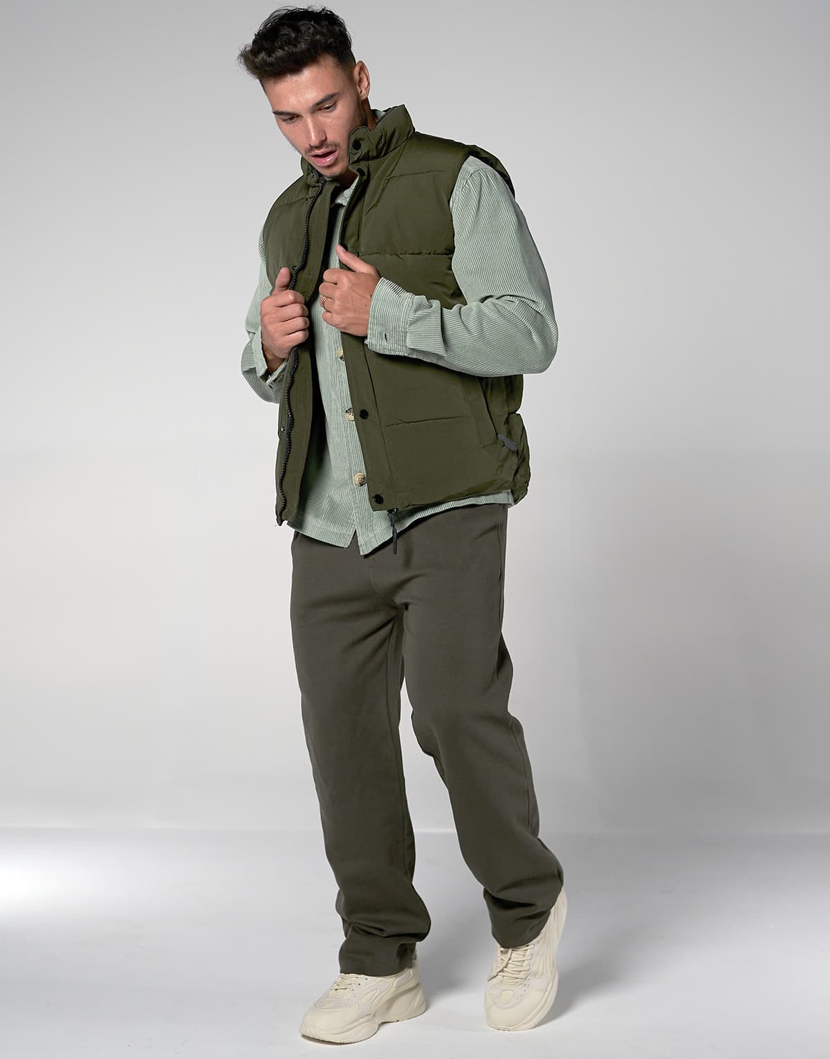 Men's Jackets THEAD. Khaki