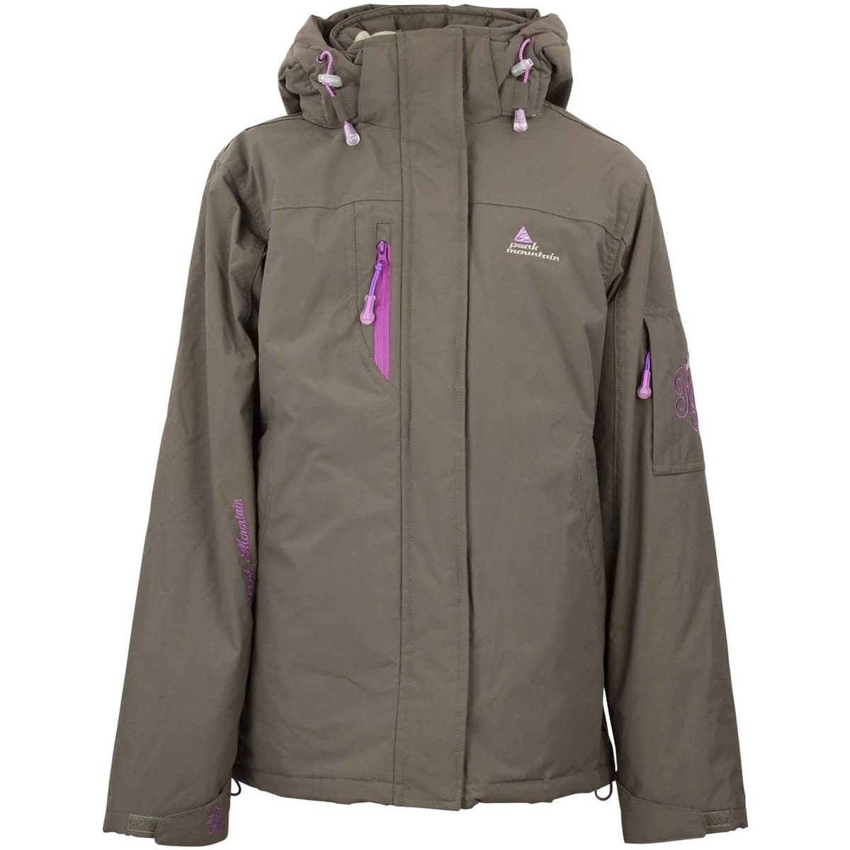 Women's Parkas Peak Mountain Beige