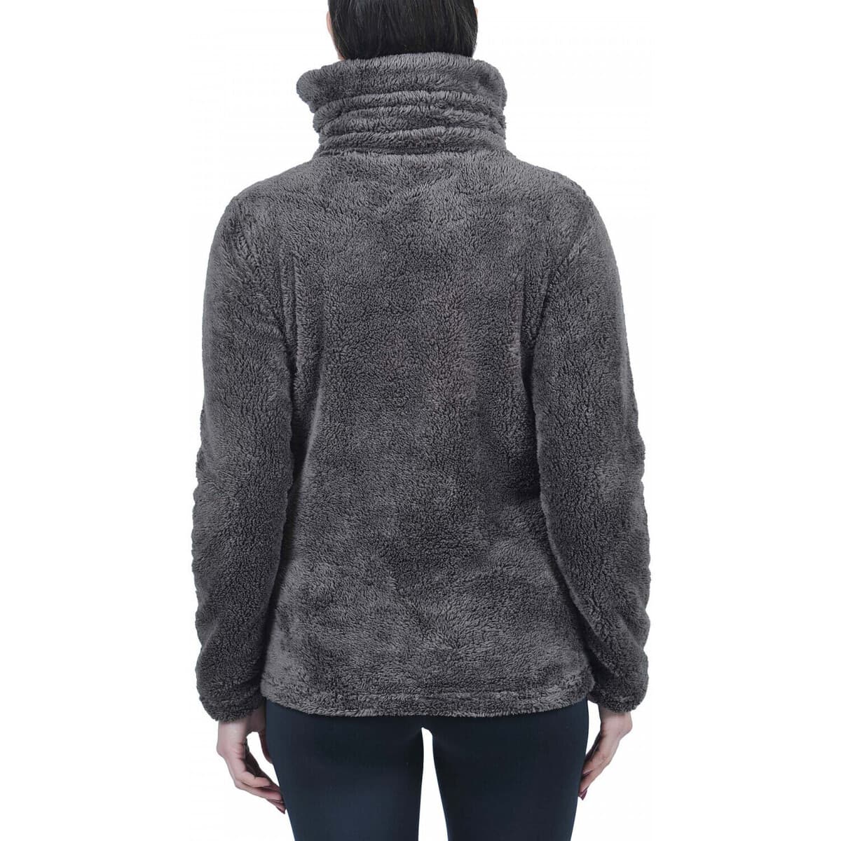 Women's Sweatshirts Peak Mountain Brown