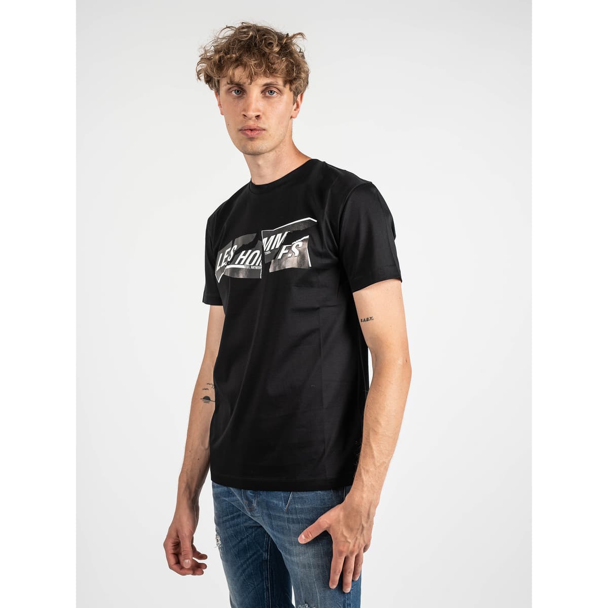 Men's T-Shirts Les Hommes Black