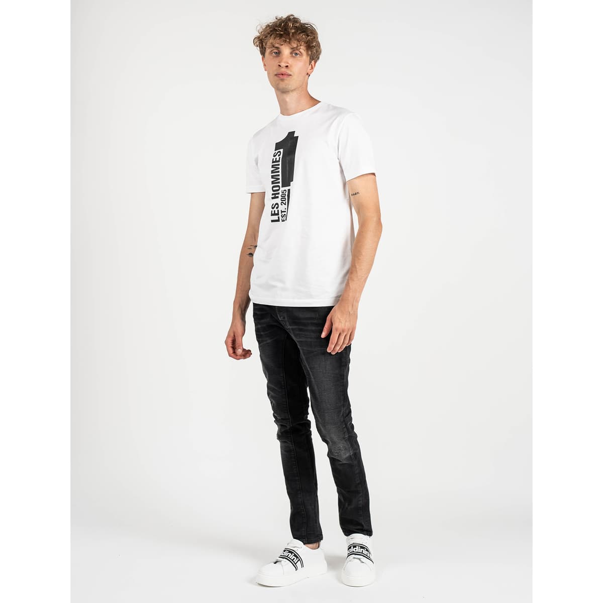 Men's T-Shirts Les Hommes White