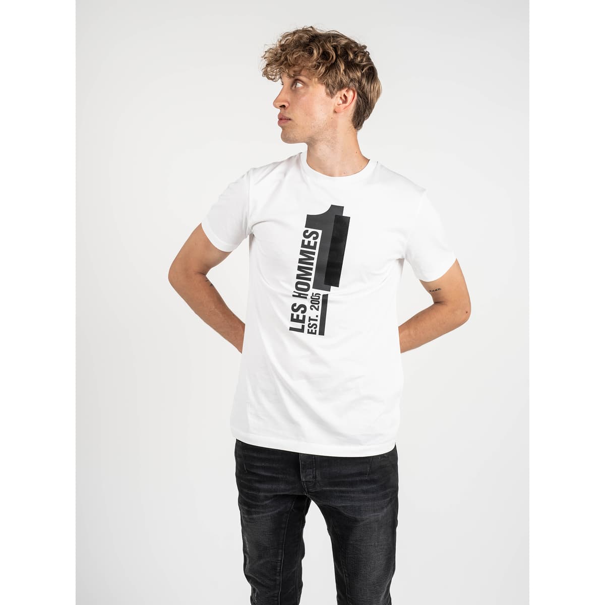Men's T-Shirts Les Hommes White