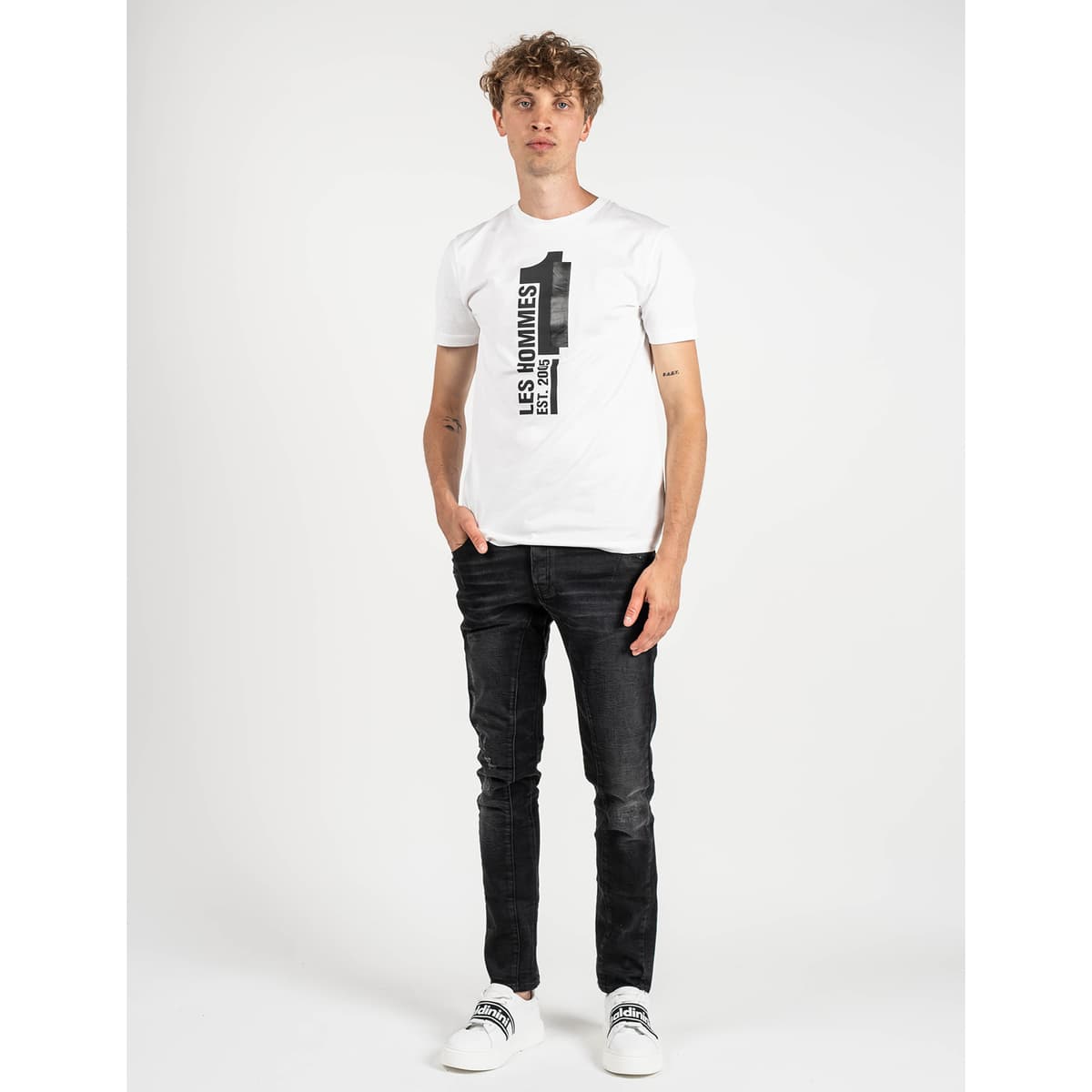 Men's T-Shirts Les Hommes White