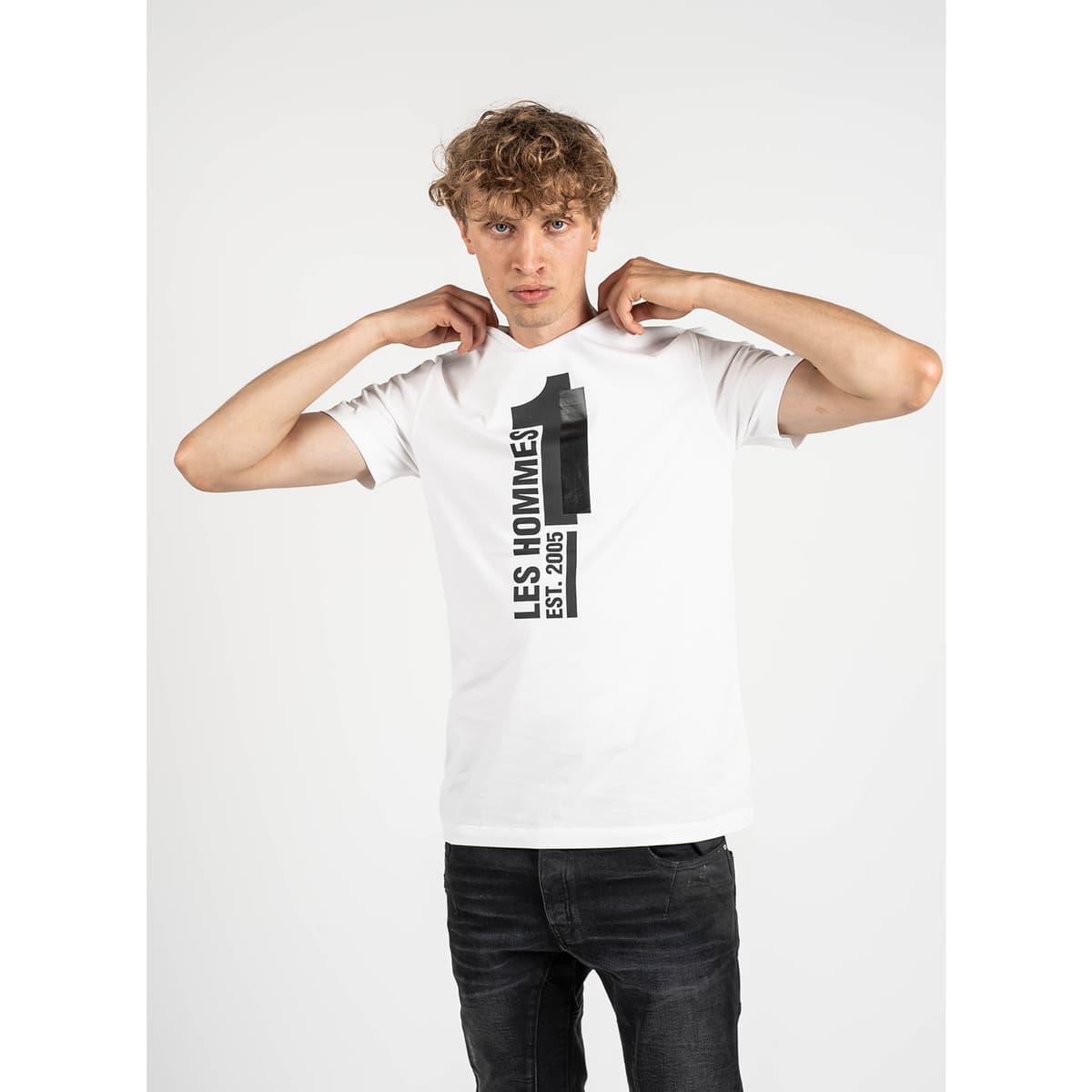 Men's T-Shirts Les Hommes White