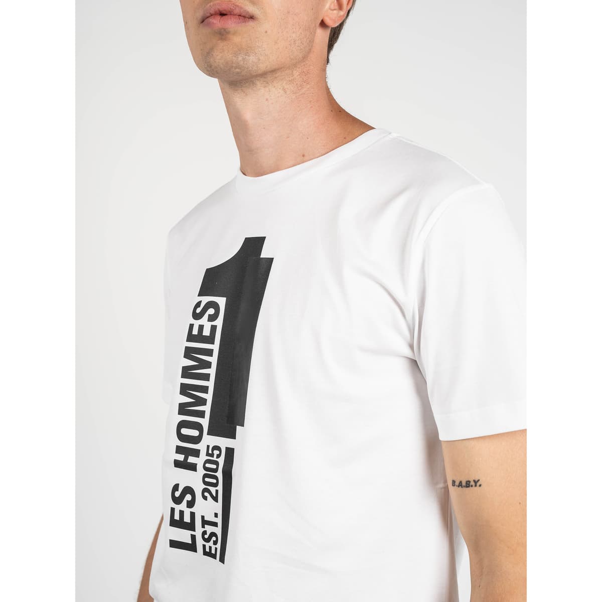 Men's T-Shirts Les Hommes White