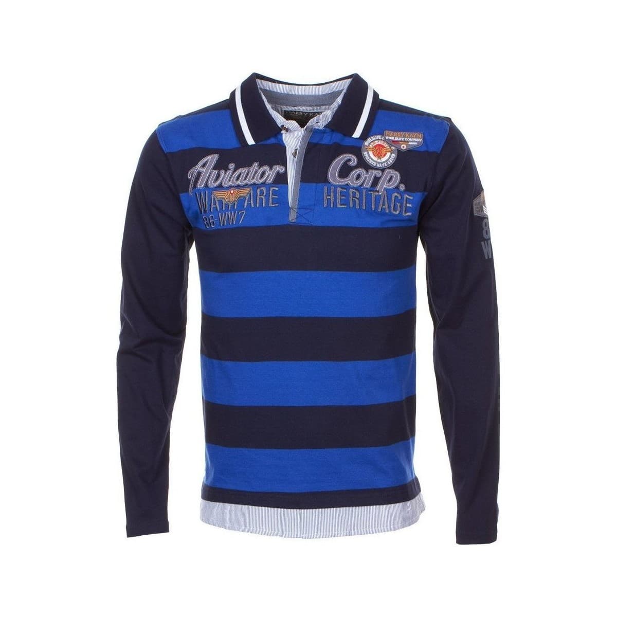 Πόλο με μακριά μανίκια Harry Kayn Polo manches longues garçon ECHAGOR