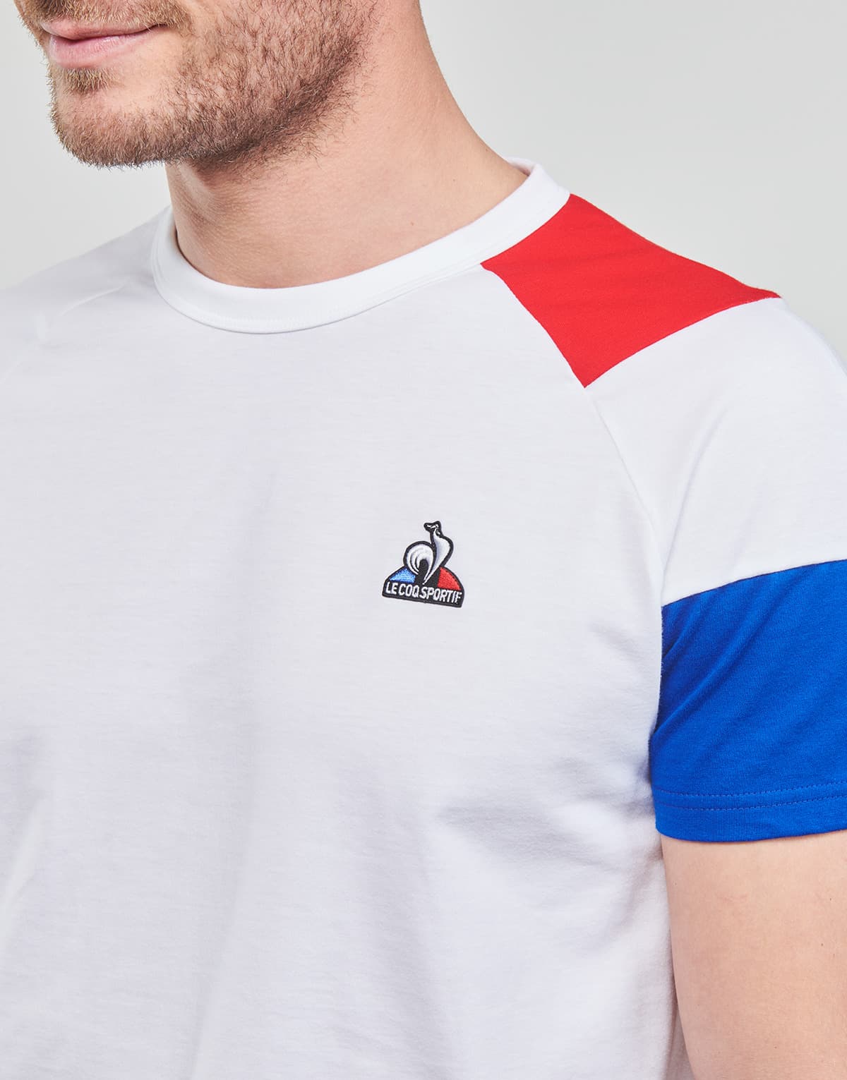 Men's Sports T-Shirts Le Coq Sportif White